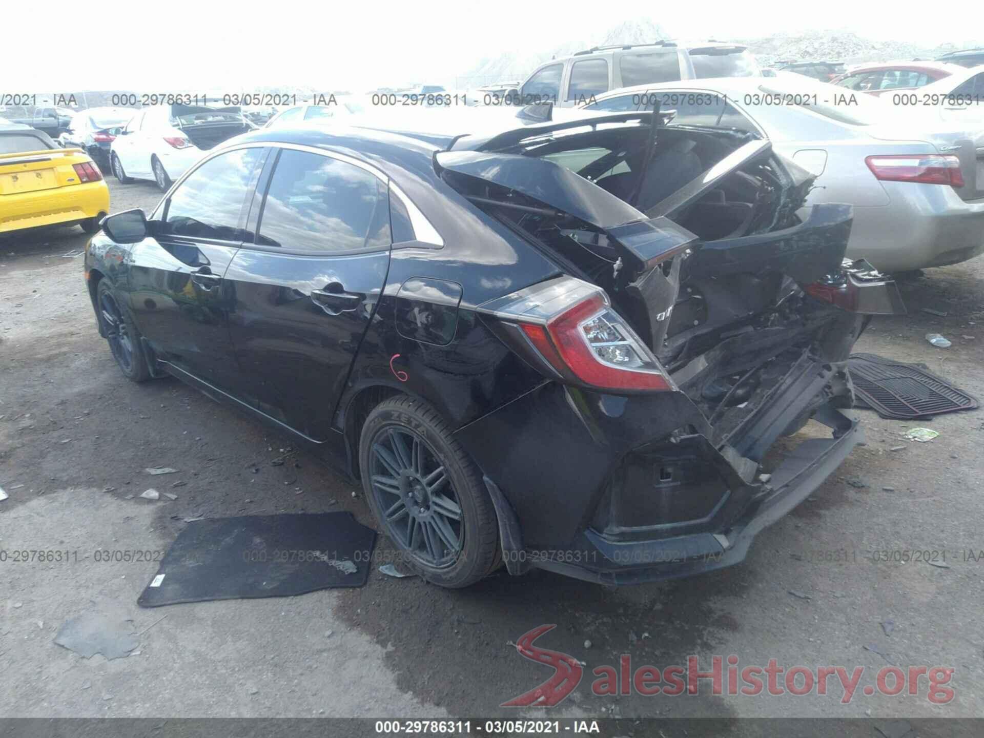 SHHFK7H31KU204286 2019 HONDA CIVIC HATCHBACK