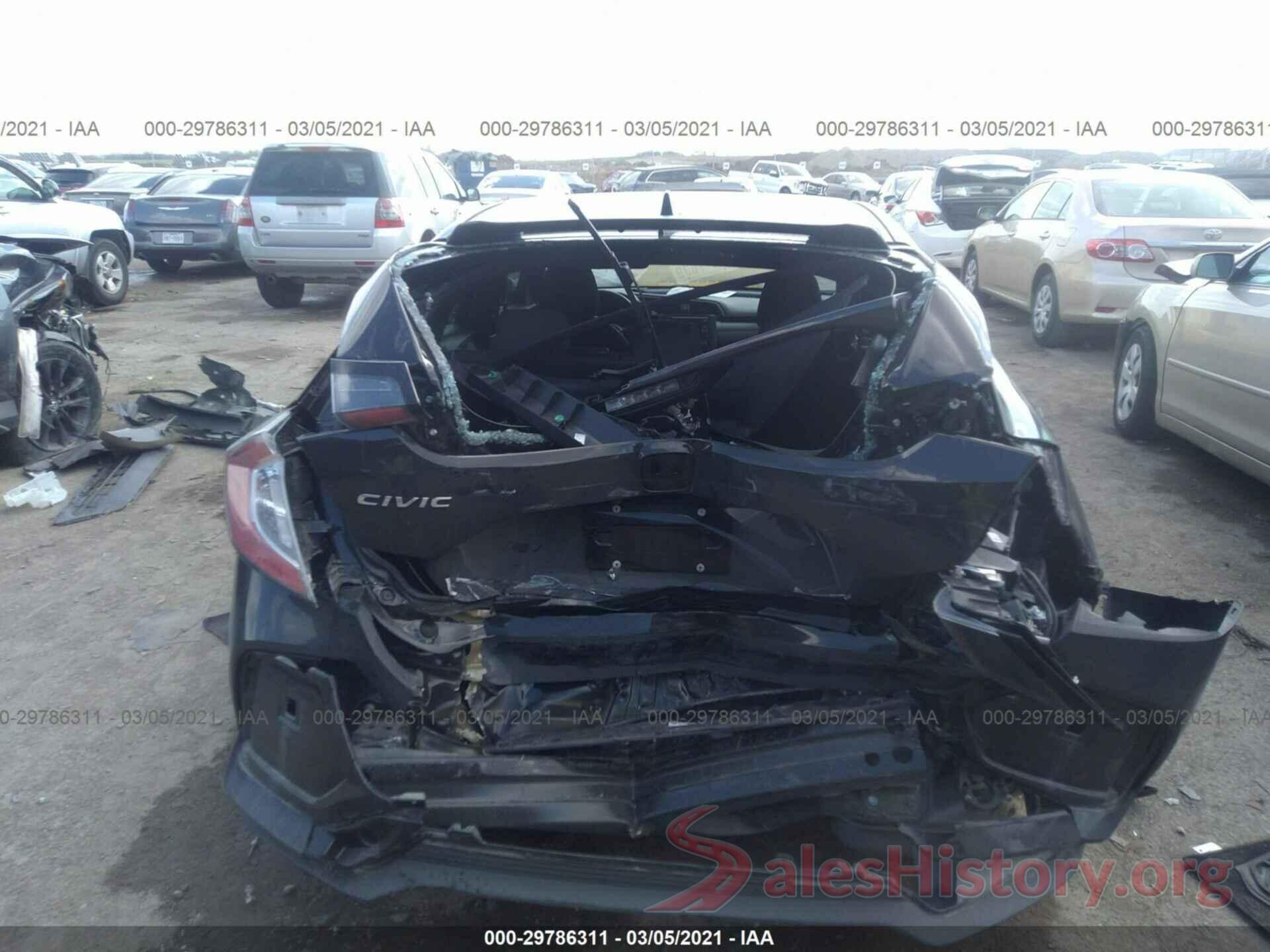 SHHFK7H31KU204286 2019 HONDA CIVIC HATCHBACK