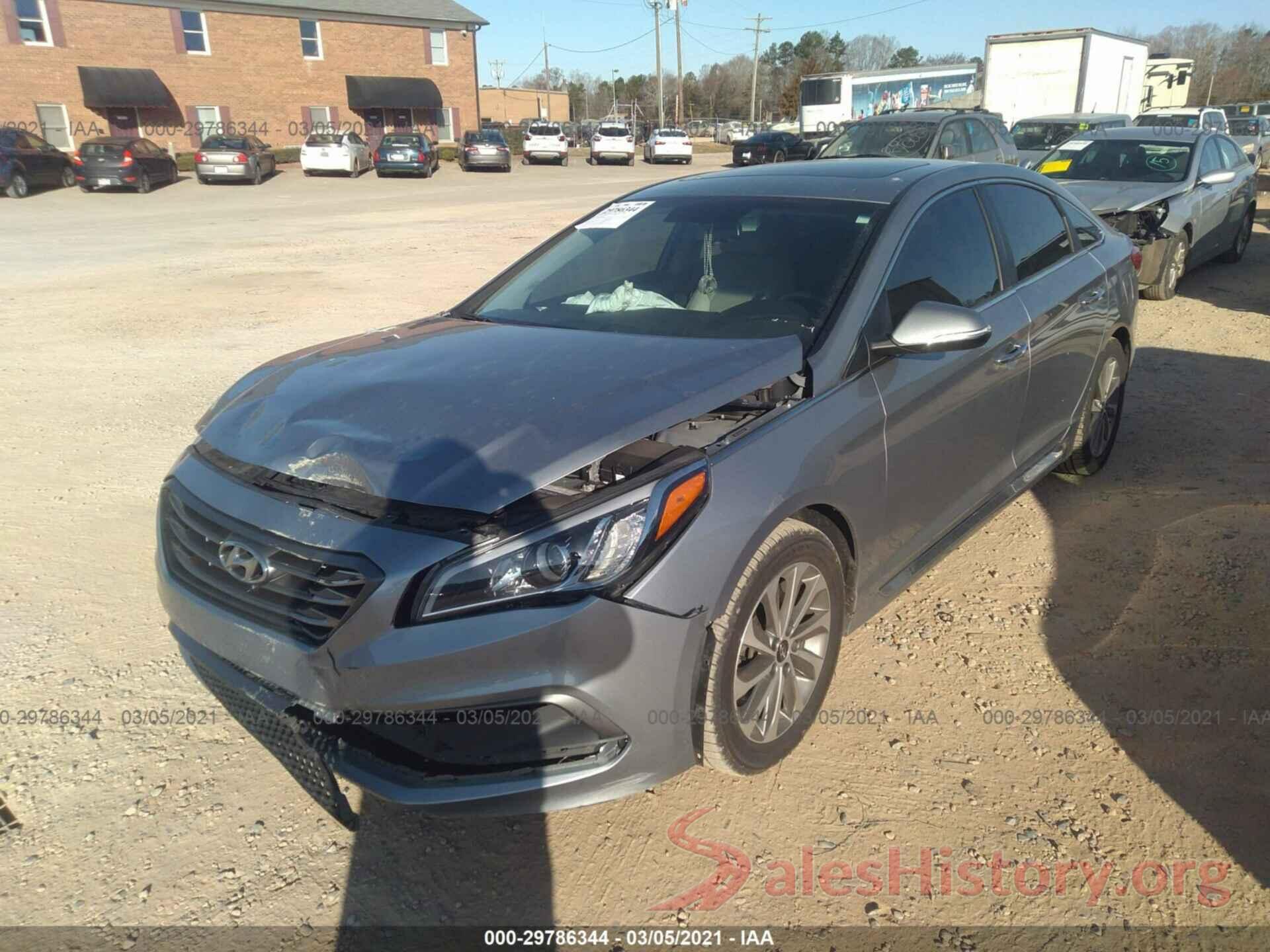 5NPE34AF2HH509660 2017 HYUNDAI SONATA