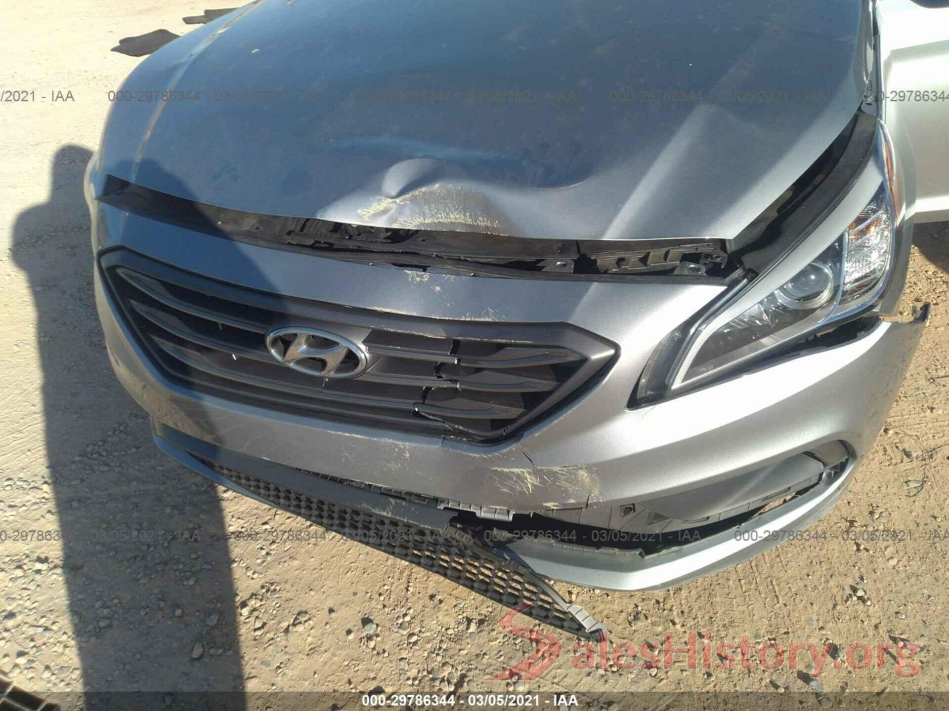 5NPE34AF2HH509660 2017 HYUNDAI SONATA