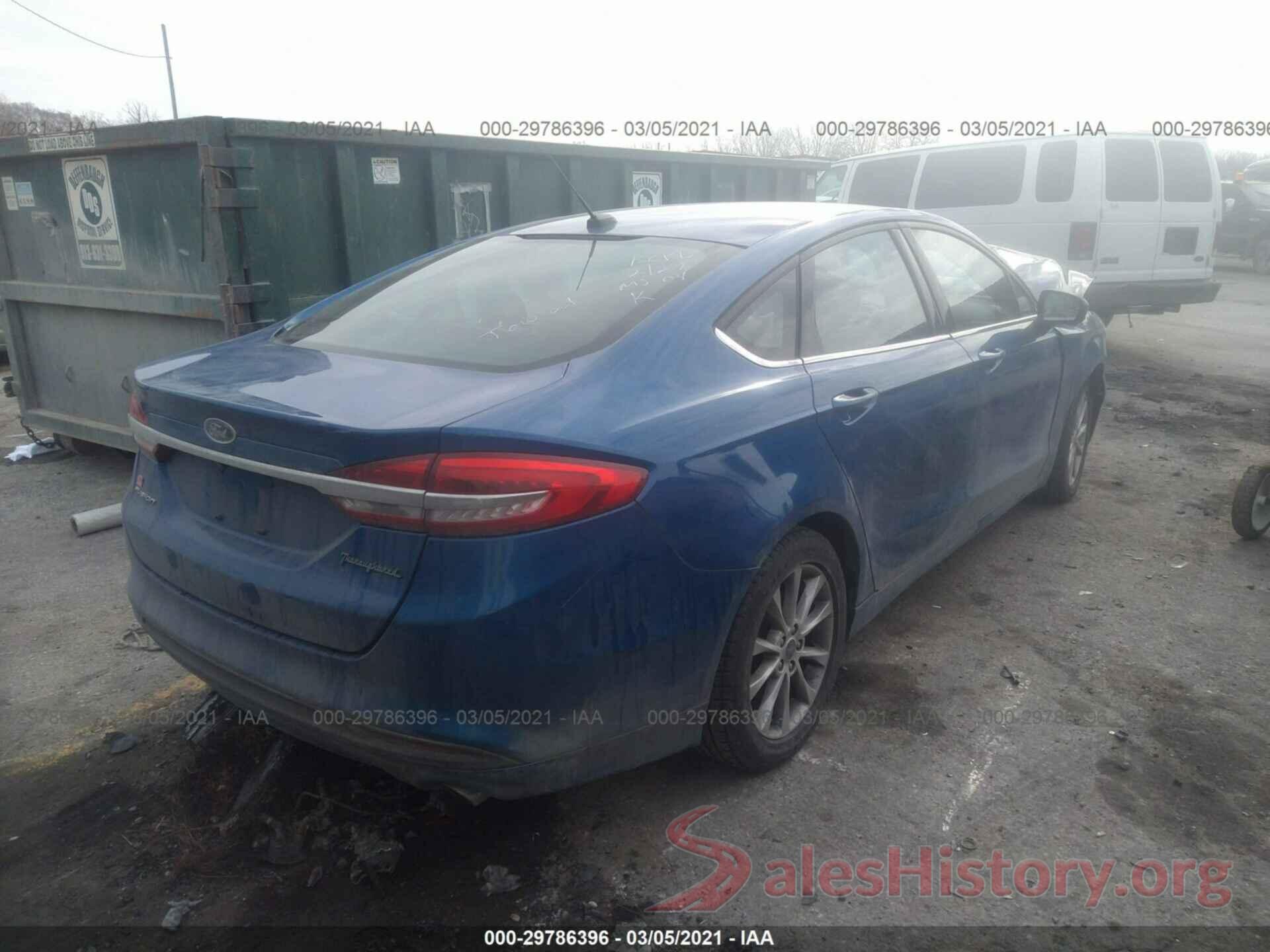 3FA6P0G72HR162660 2017 FORD FUSION