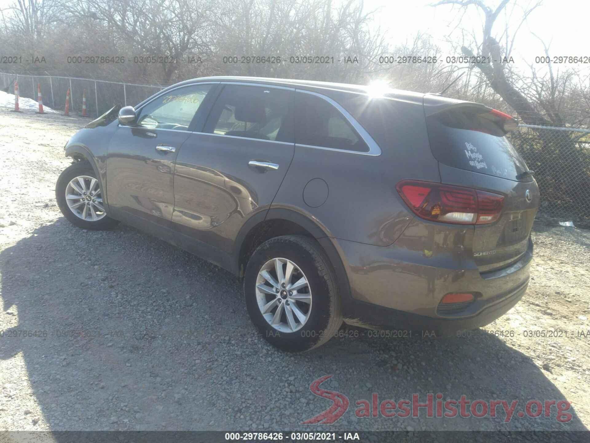 5XYPG4A39KG499002 2019 KIA SORENTO