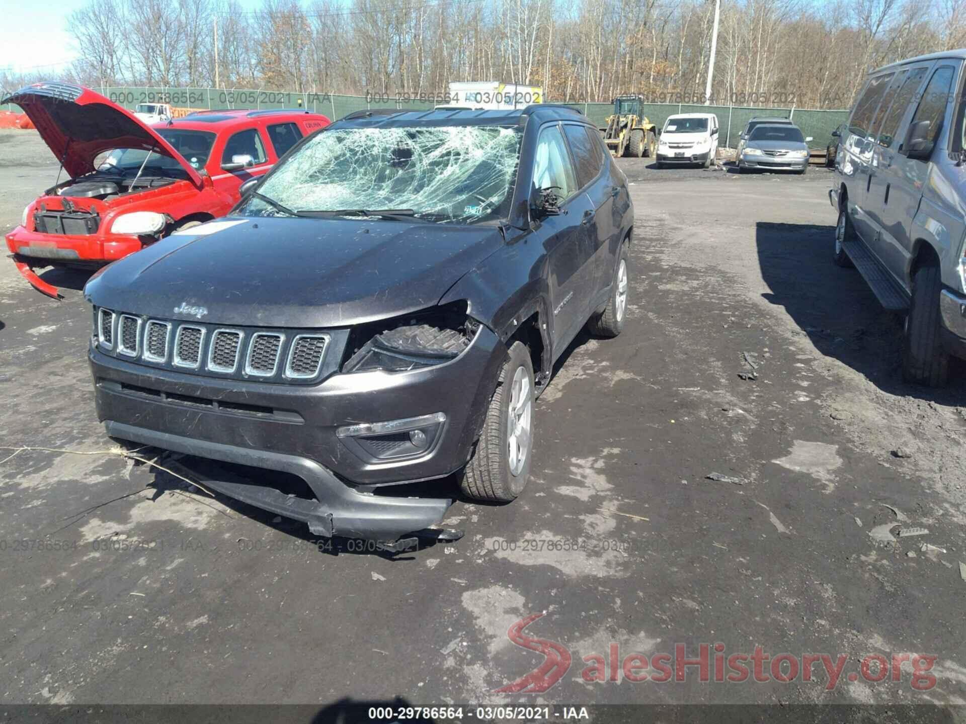 3C4NJDBB0HT666427 2017 JEEP COMPASS