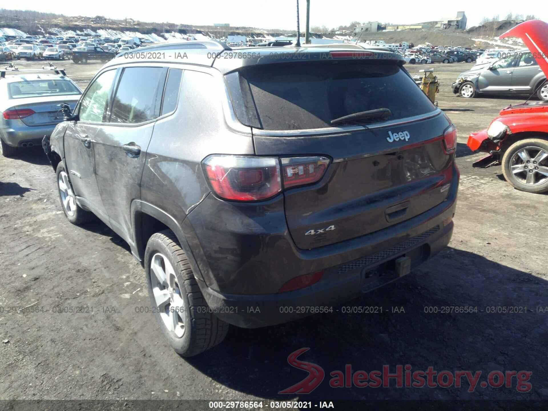 3C4NJDBB0HT666427 2017 JEEP COMPASS