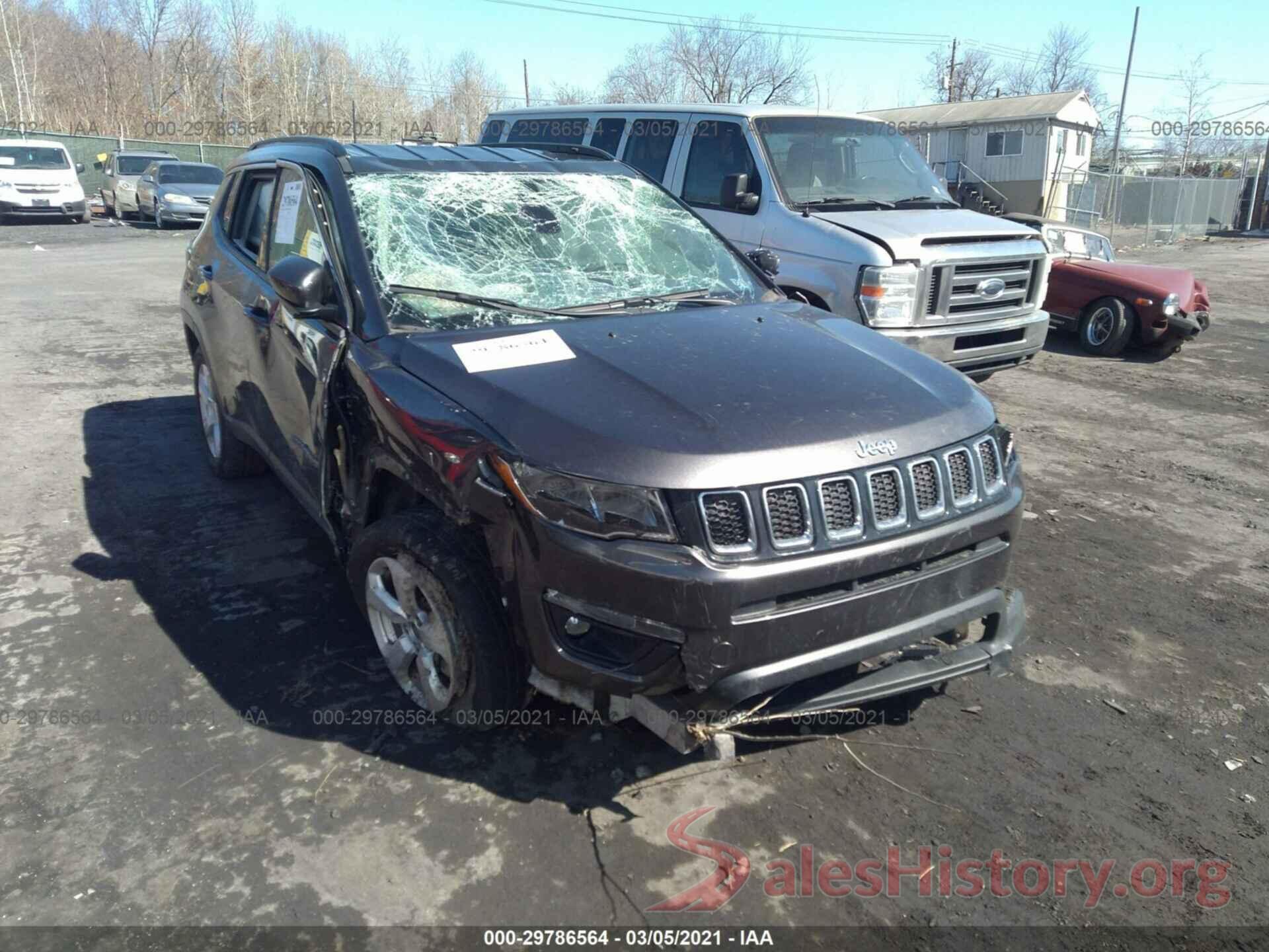 3C4NJDBB0HT666427 2017 JEEP COMPASS