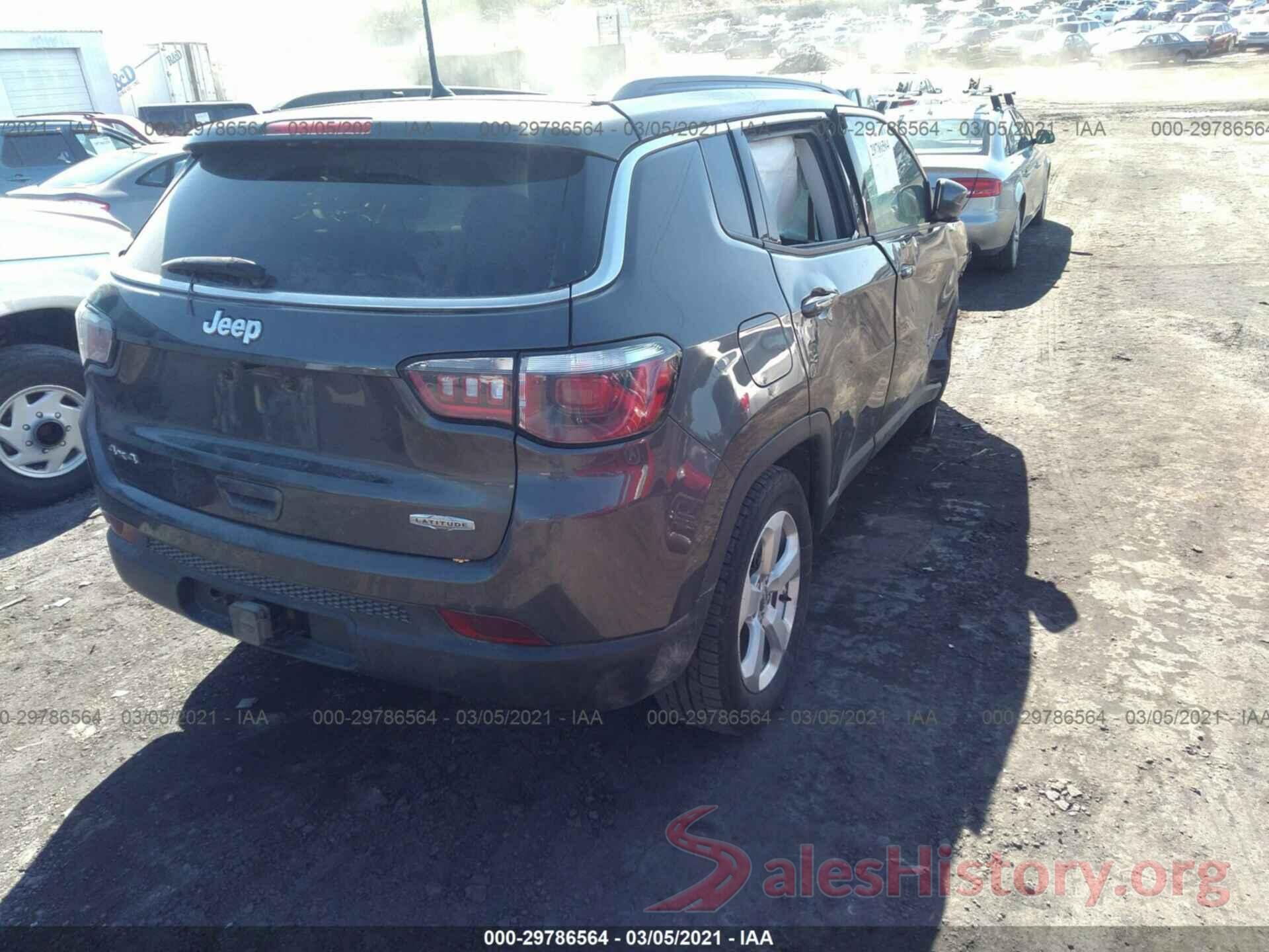 3C4NJDBB0HT666427 2017 JEEP COMPASS