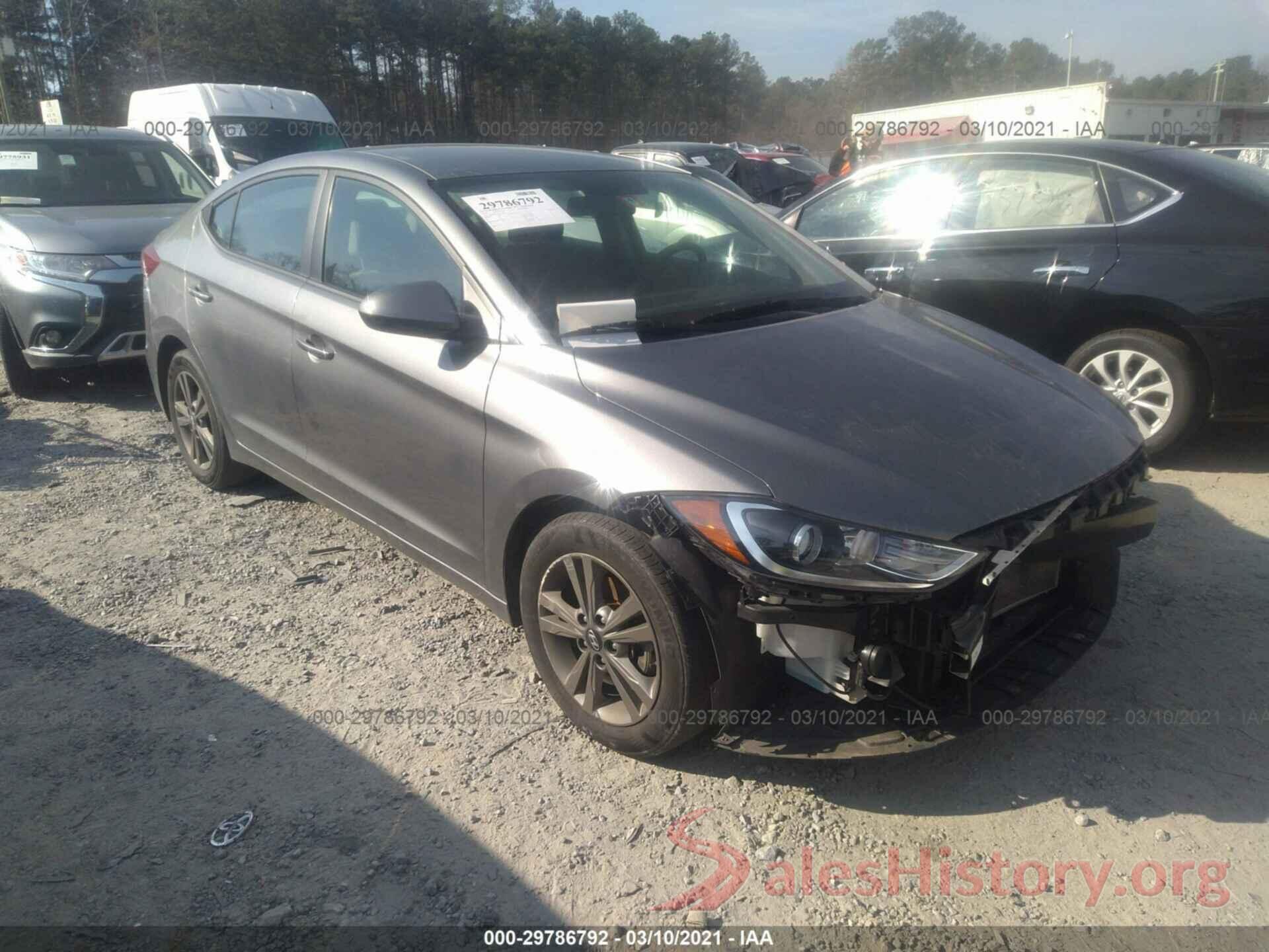 5NPD84LF0JH311711 2018 HYUNDAI ELANTRA