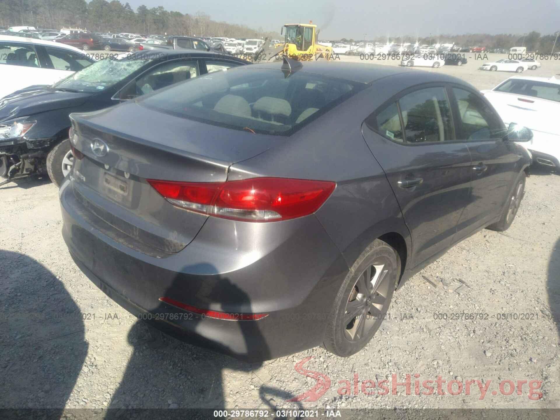 5NPD84LF0JH311711 2018 HYUNDAI ELANTRA