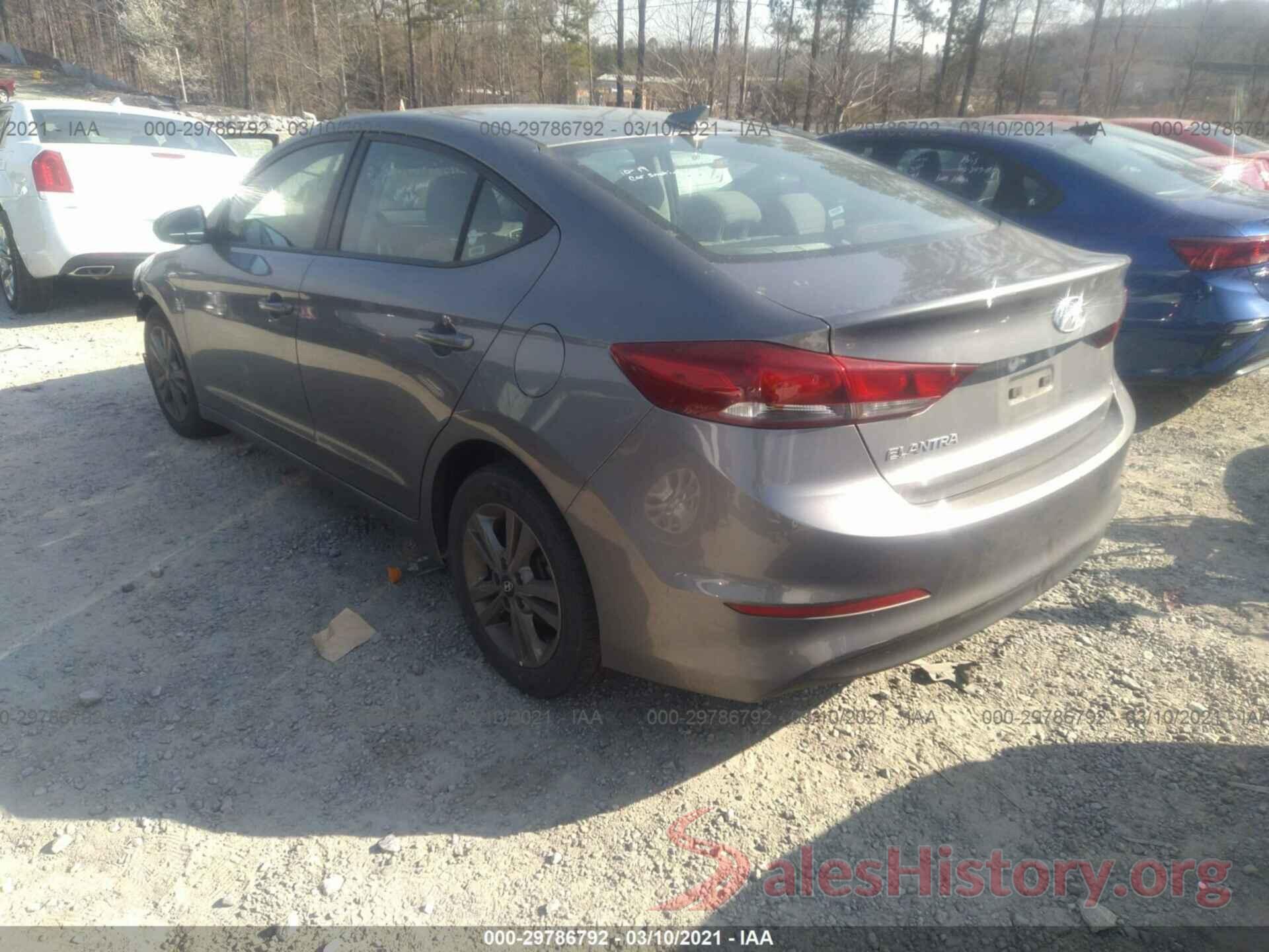 5NPD84LF0JH311711 2018 HYUNDAI ELANTRA