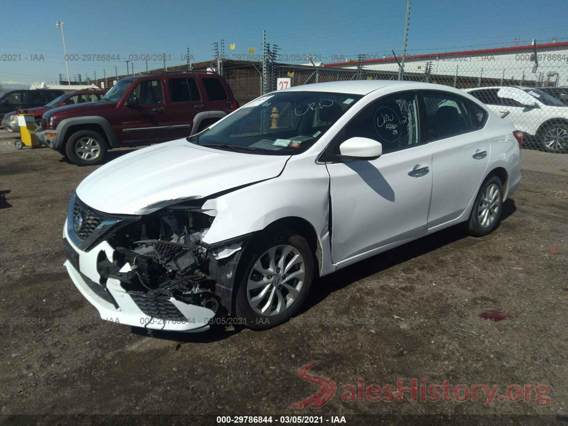 3N1AB7AP9KY312302 2019 NISSAN SENTRA