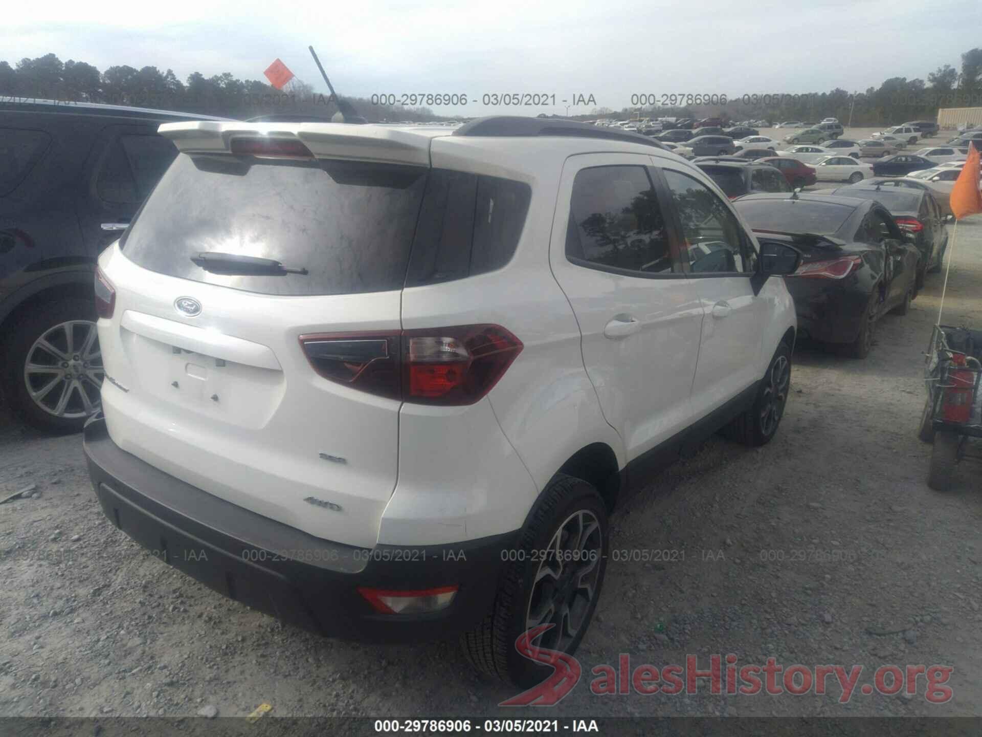 MAJ6S3JL8LC345588 2020 FORD ECOSPORT