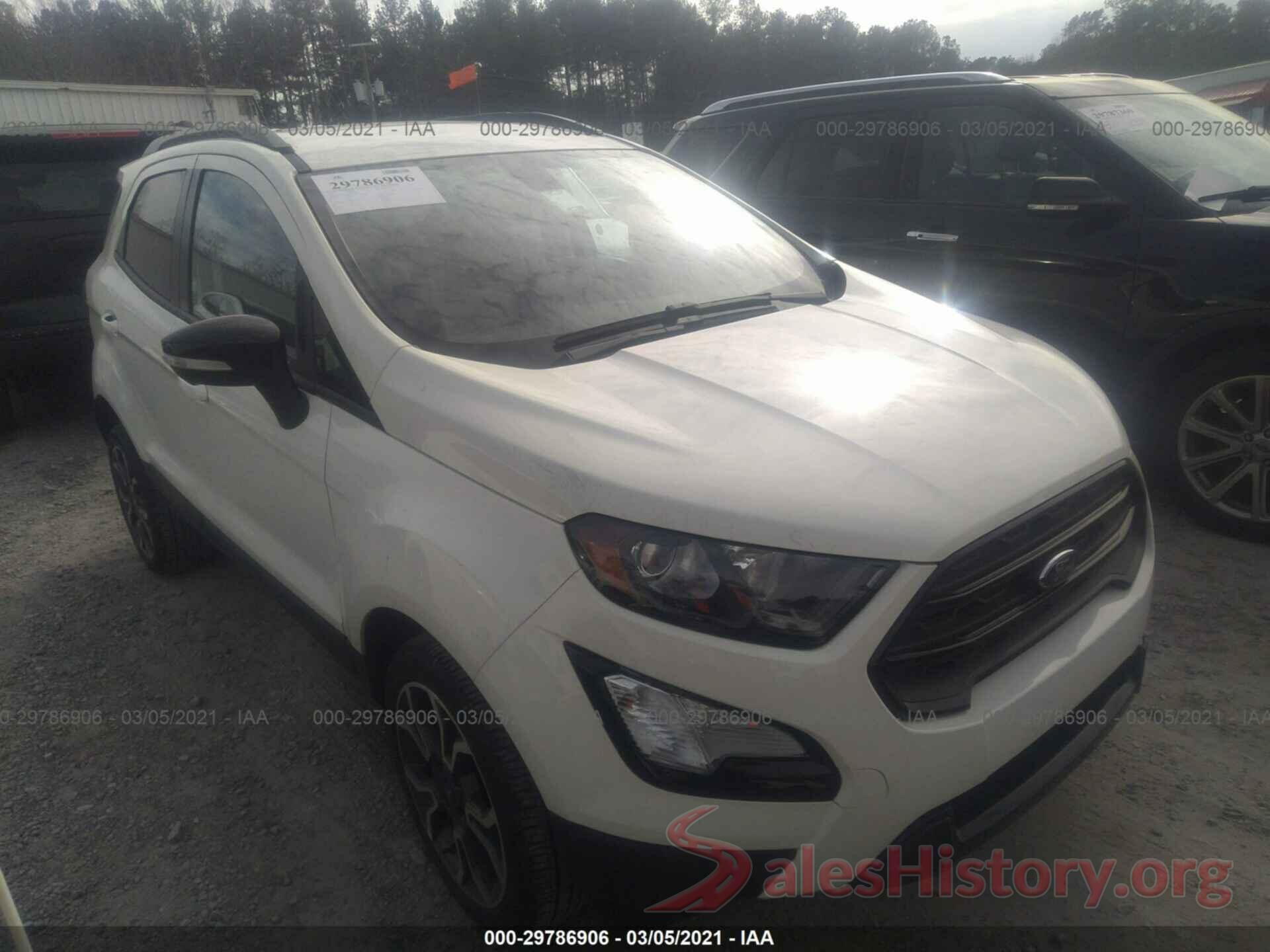 MAJ6S3JL8LC345588 2020 FORD ECOSPORT