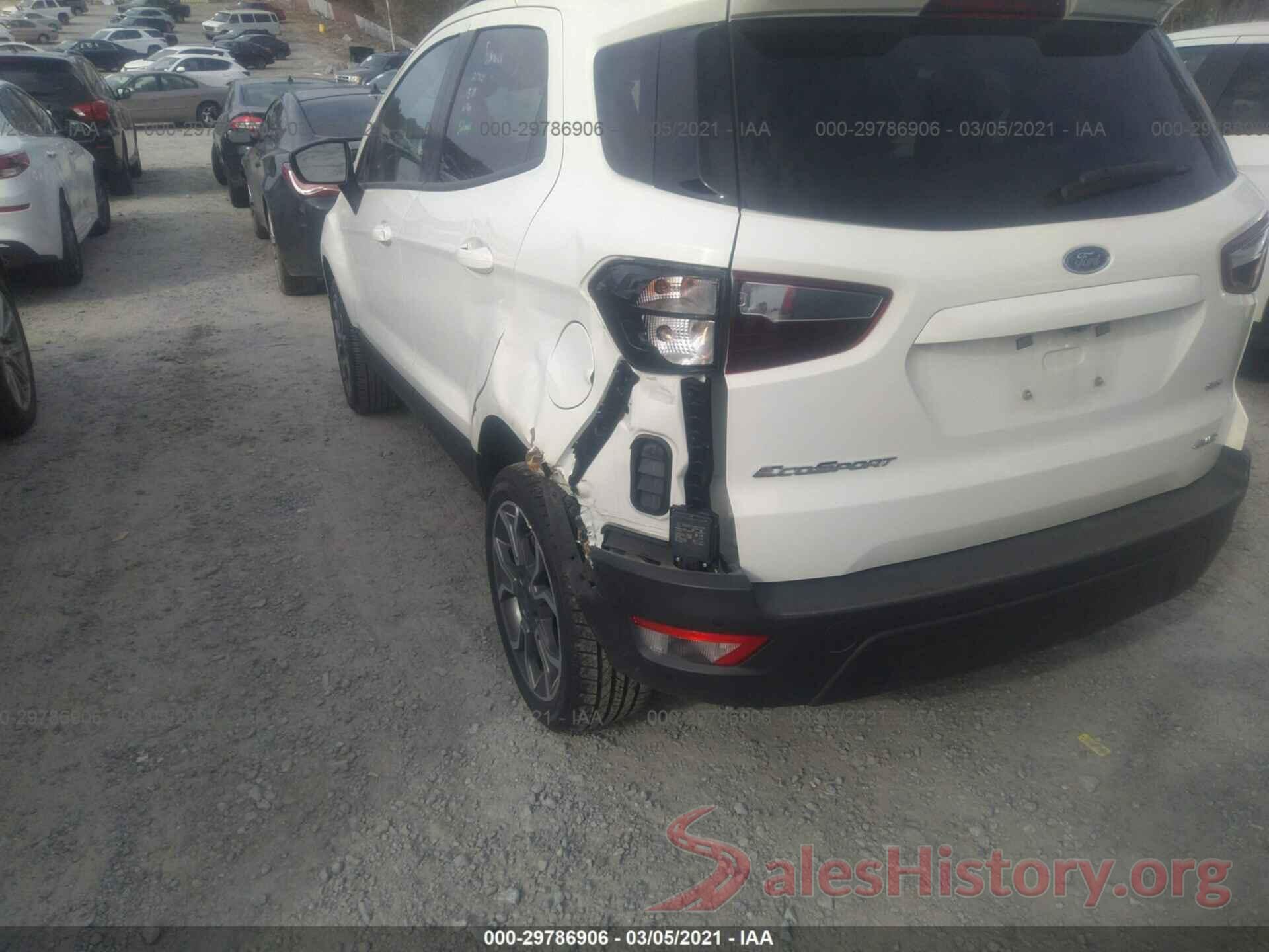 MAJ6S3JL8LC345588 2020 FORD ECOSPORT