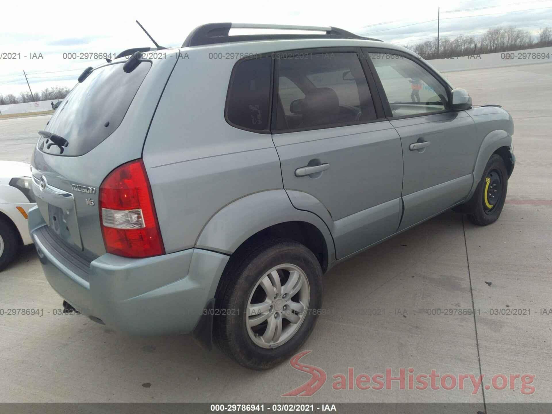 3KPFL4A77HE061384 2007 HYUNDAI TUCSON