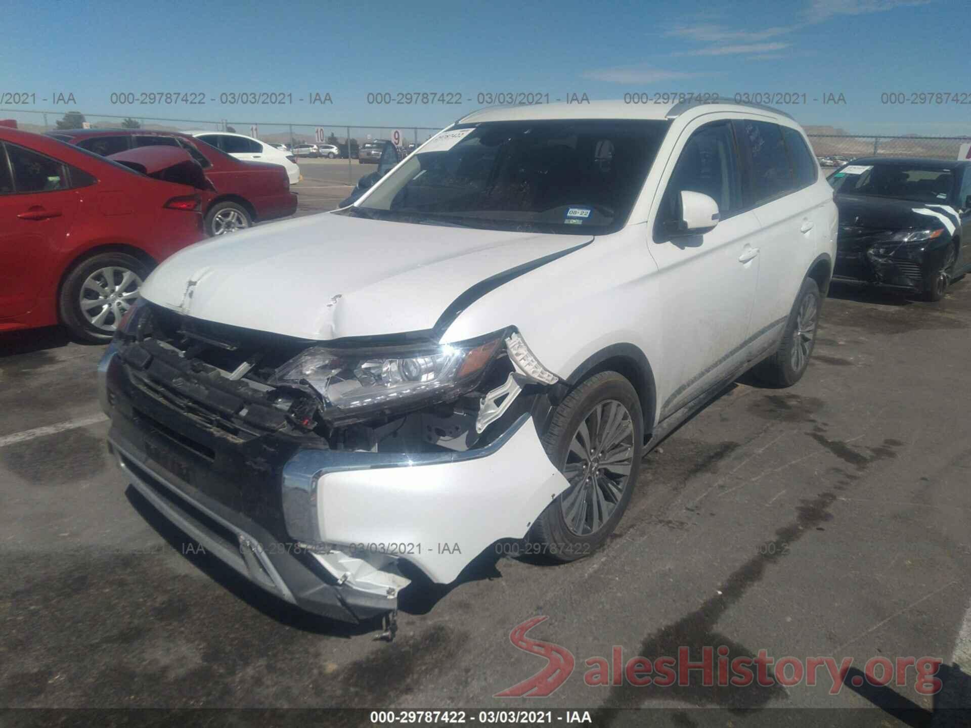 JA4AZ3A36LZ037844 2020 MITSUBISHI OUTLANDER