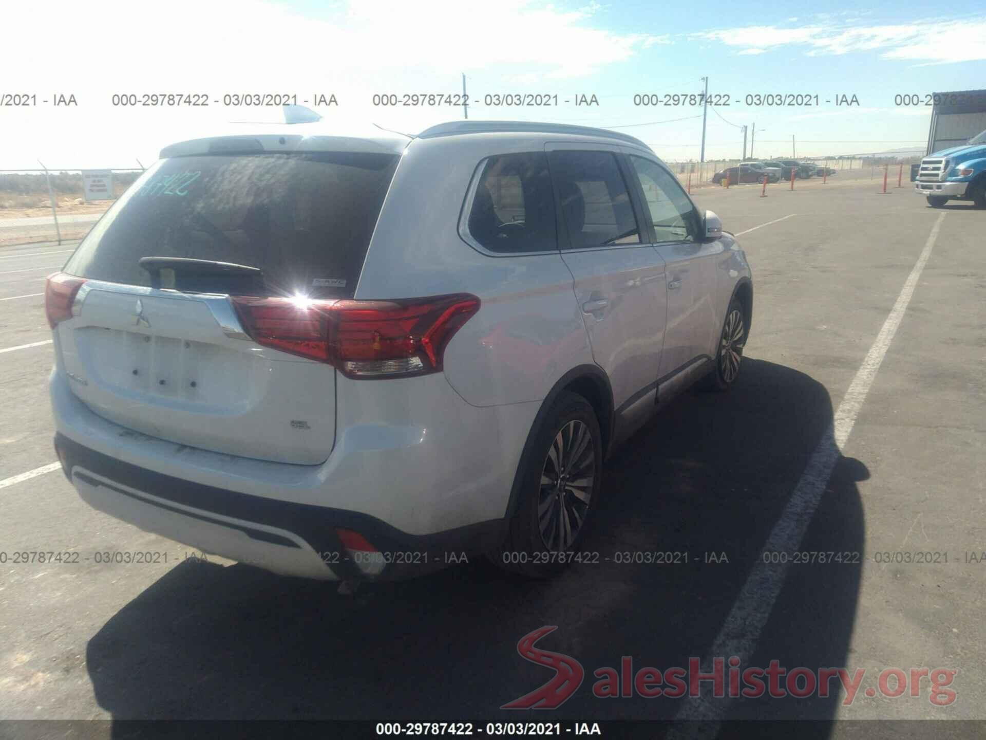 JA4AZ3A36LZ037844 2020 MITSUBISHI OUTLANDER