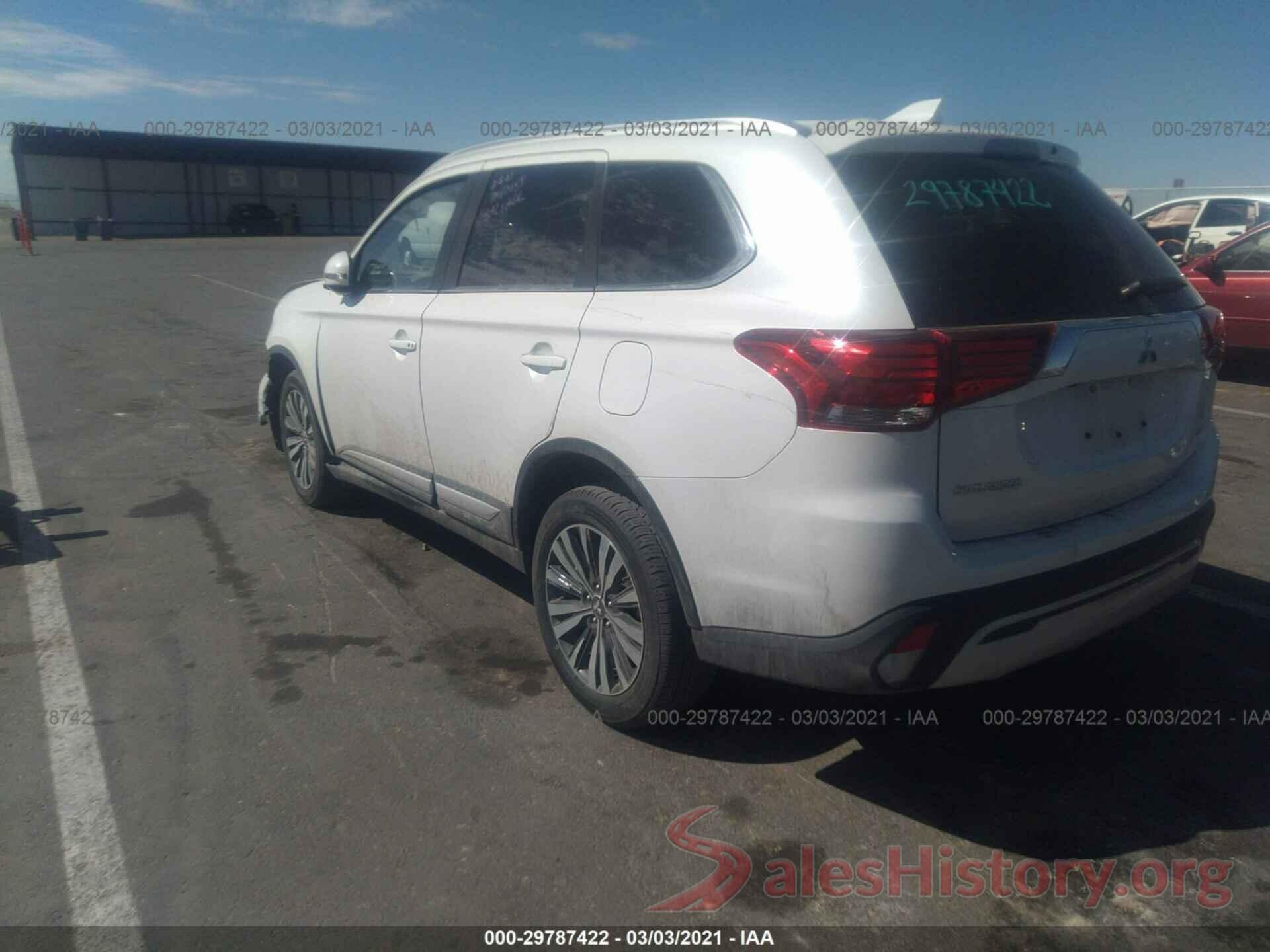 JA4AZ3A36LZ037844 2020 MITSUBISHI OUTLANDER