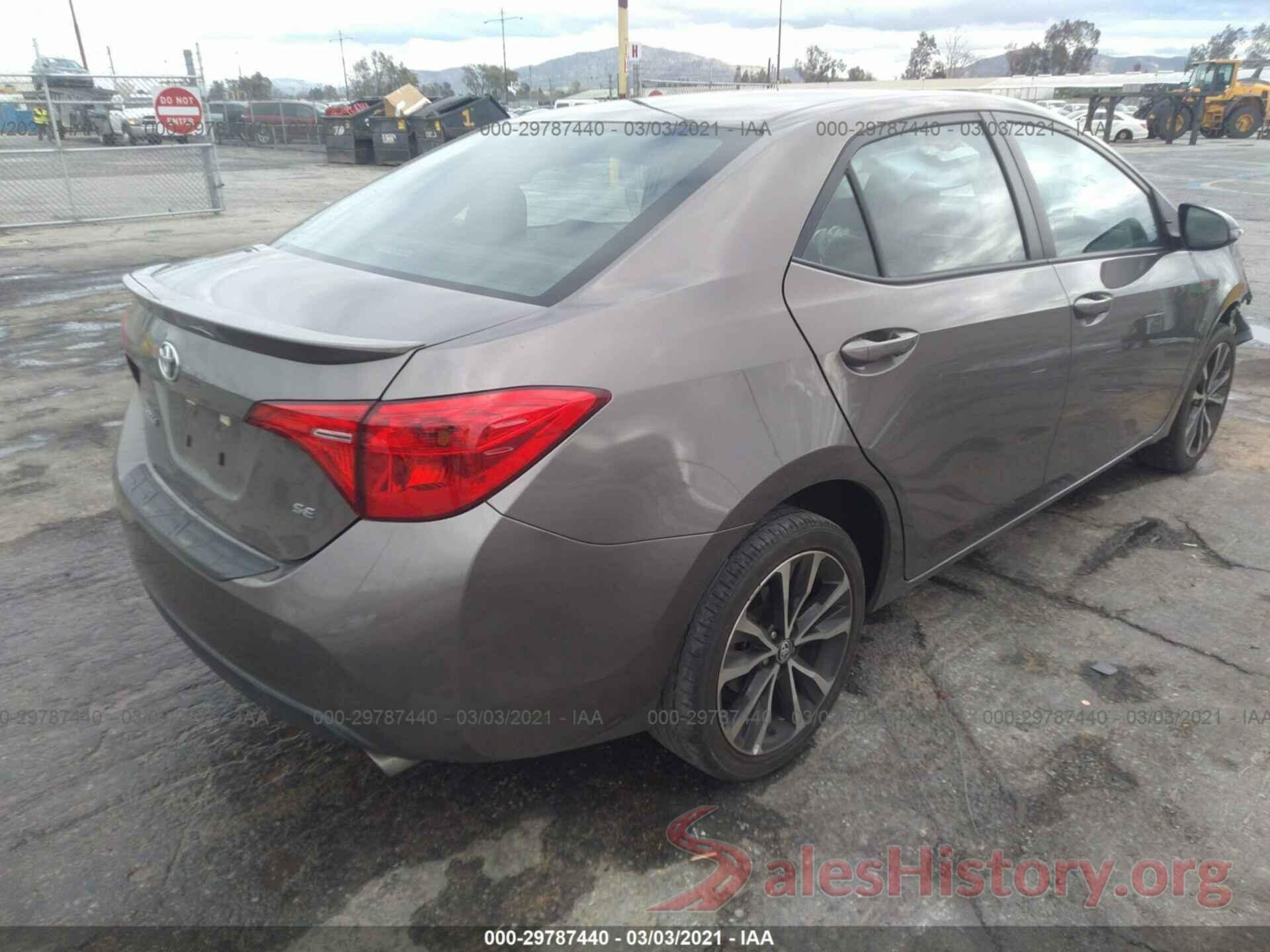 5YFBURHE0JP799318 2018 TOYOTA COROLLA