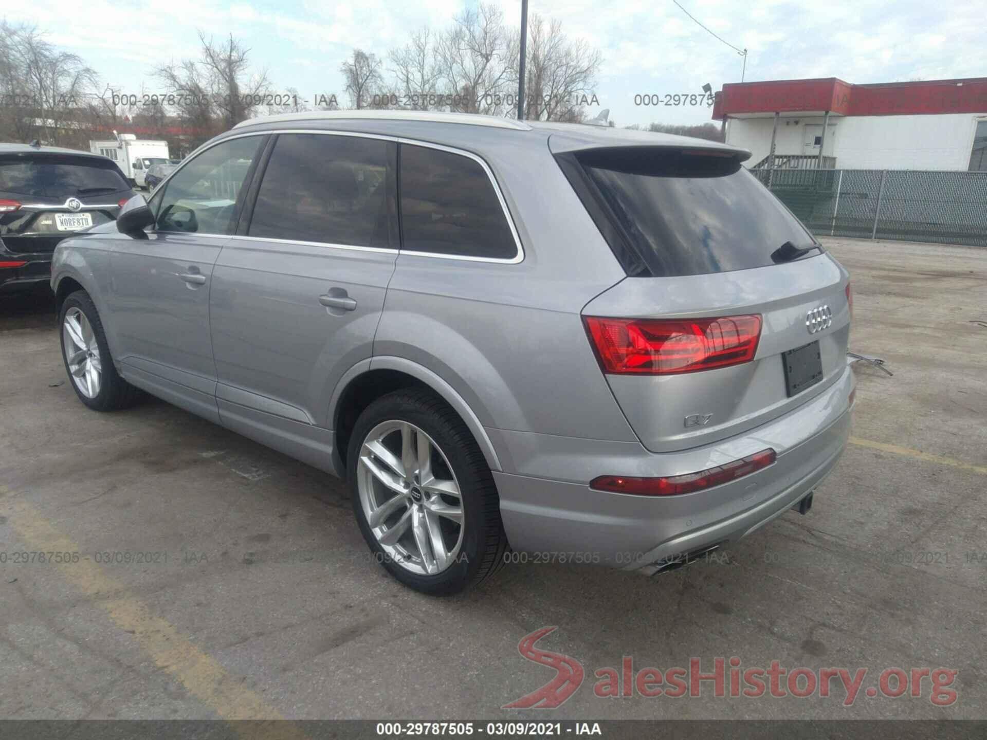 WA1VAAF70JD049295 2018 AUDI Q7