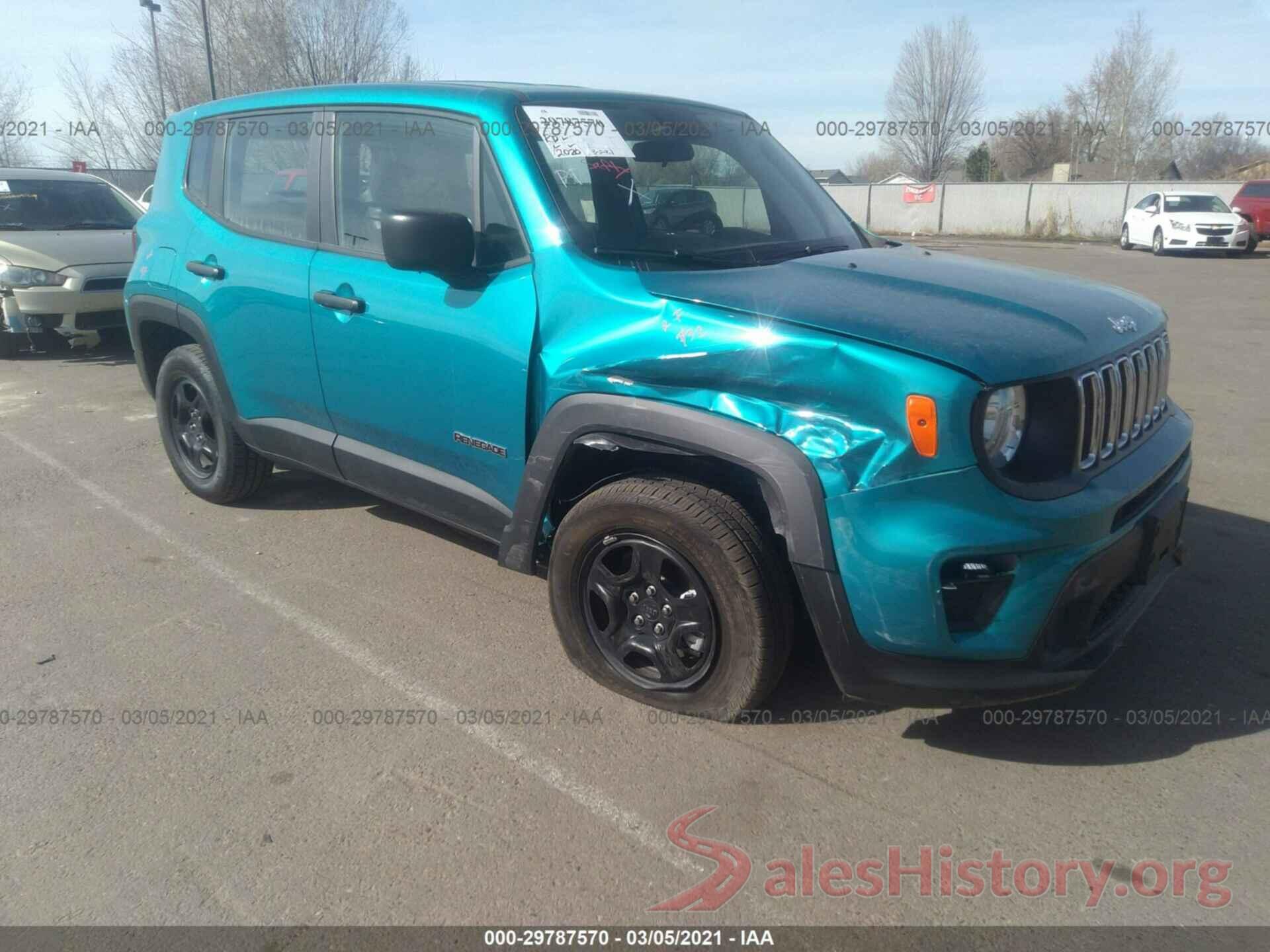 ZACNJBAB2LPL99570 2020 JEEP RENEGADE