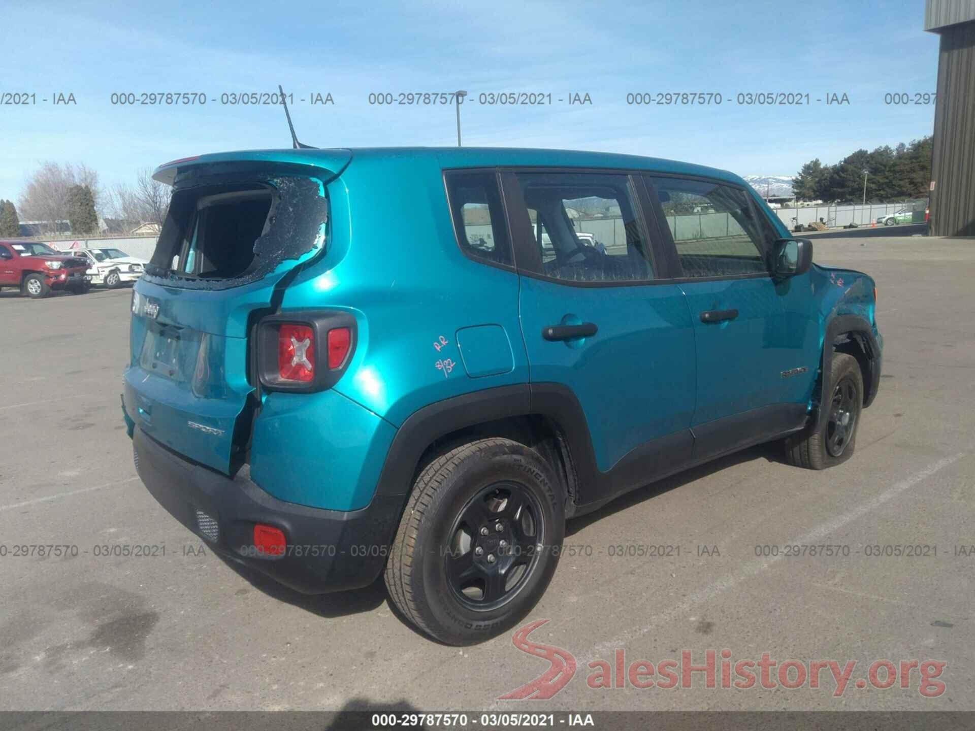 ZACNJBAB2LPL99570 2020 JEEP RENEGADE