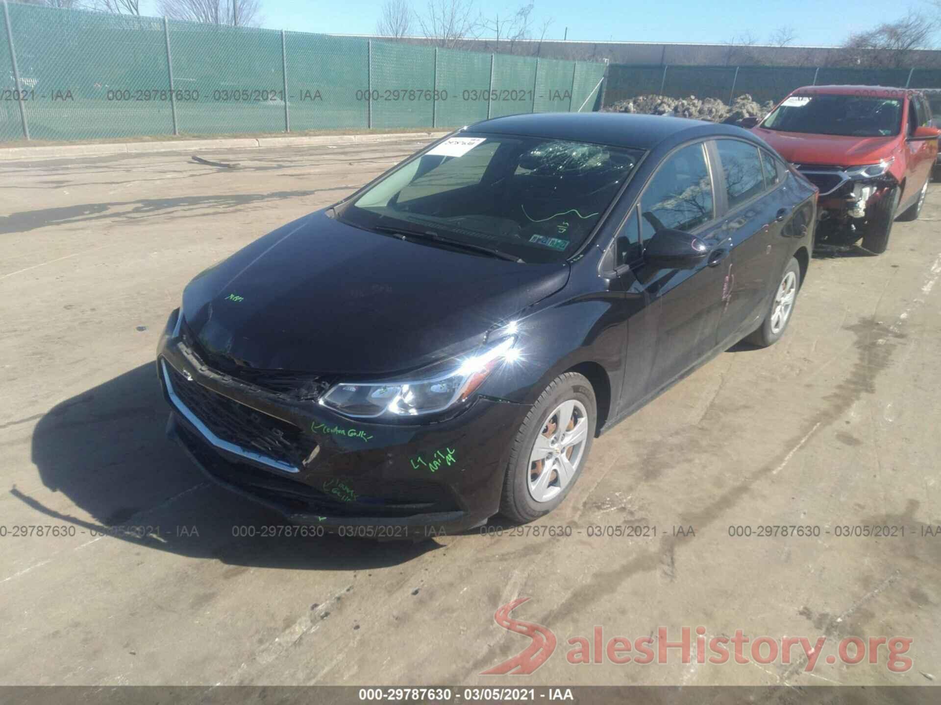 1G1BC5SM9G7242910 2016 CHEVROLET CRUZE