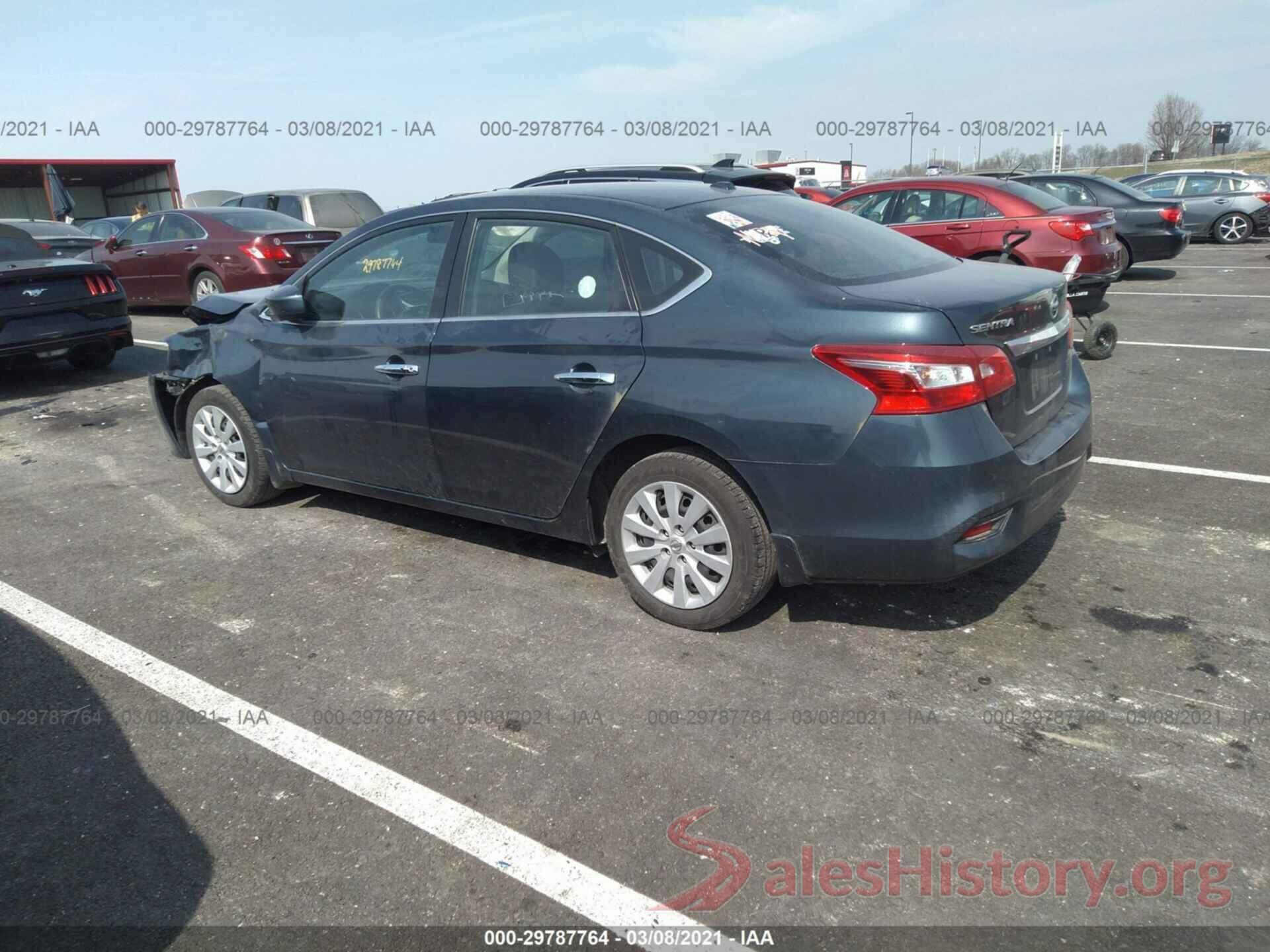 3N1AB7APXHL667680 2017 NISSAN SENTRA