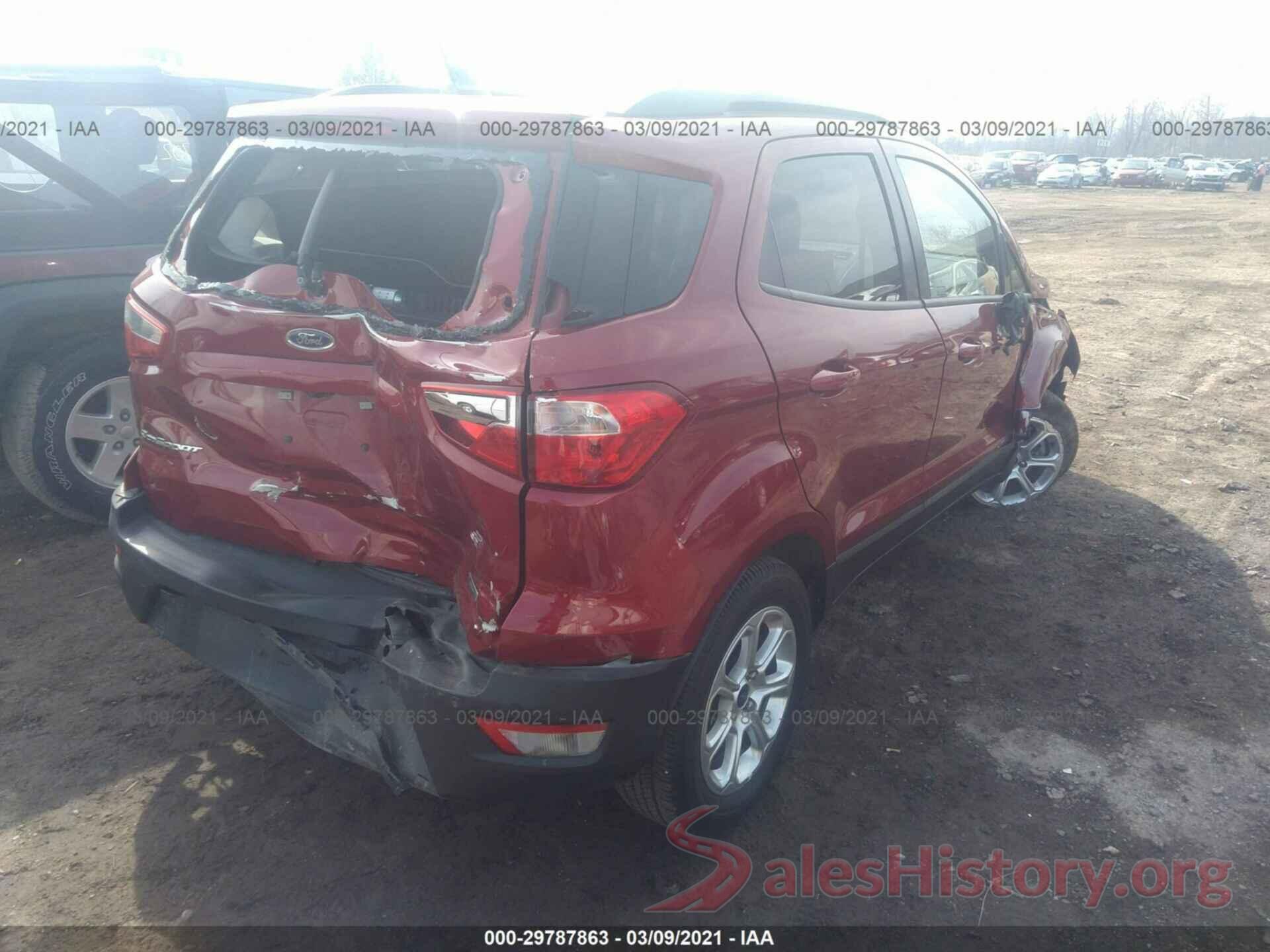 MAJ3S2GE2KC284551 2019 FORD ECOSPORT