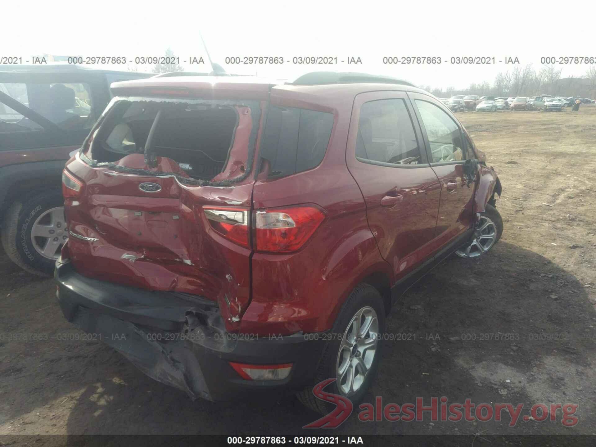 MAJ3S2GE2KC284551 2019 FORD ECOSPORT