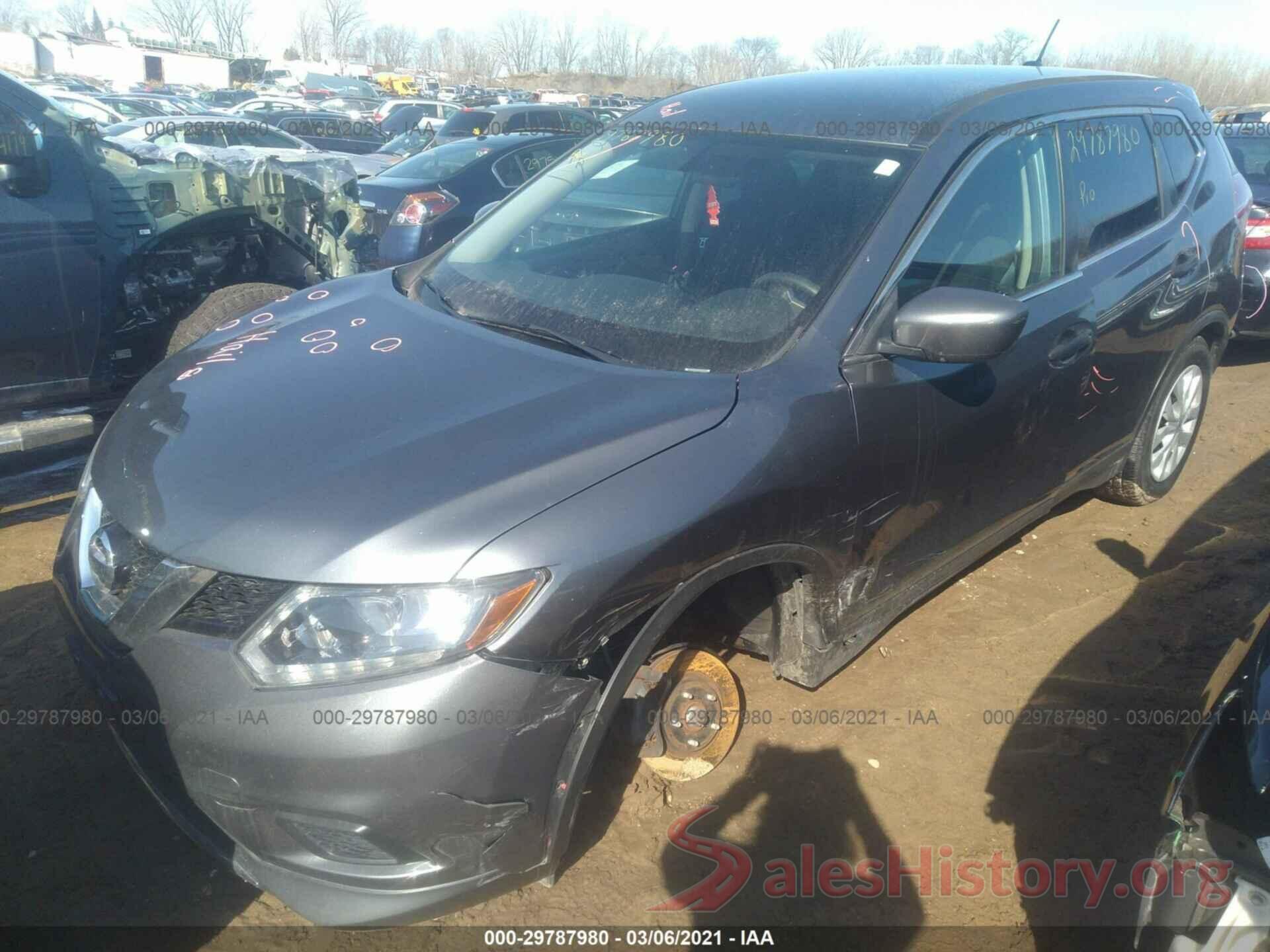 5N1AT2MV8GC762753 2016 NISSAN ROGUE