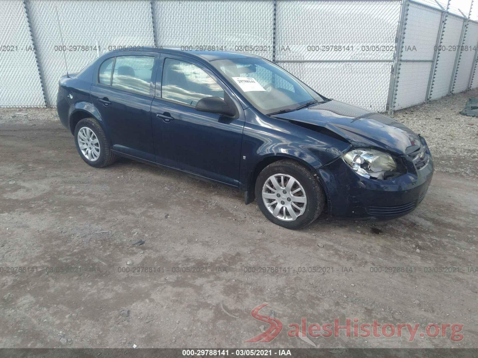 4T1B11HK4JU673588 2010 CHEVROLET COBALT