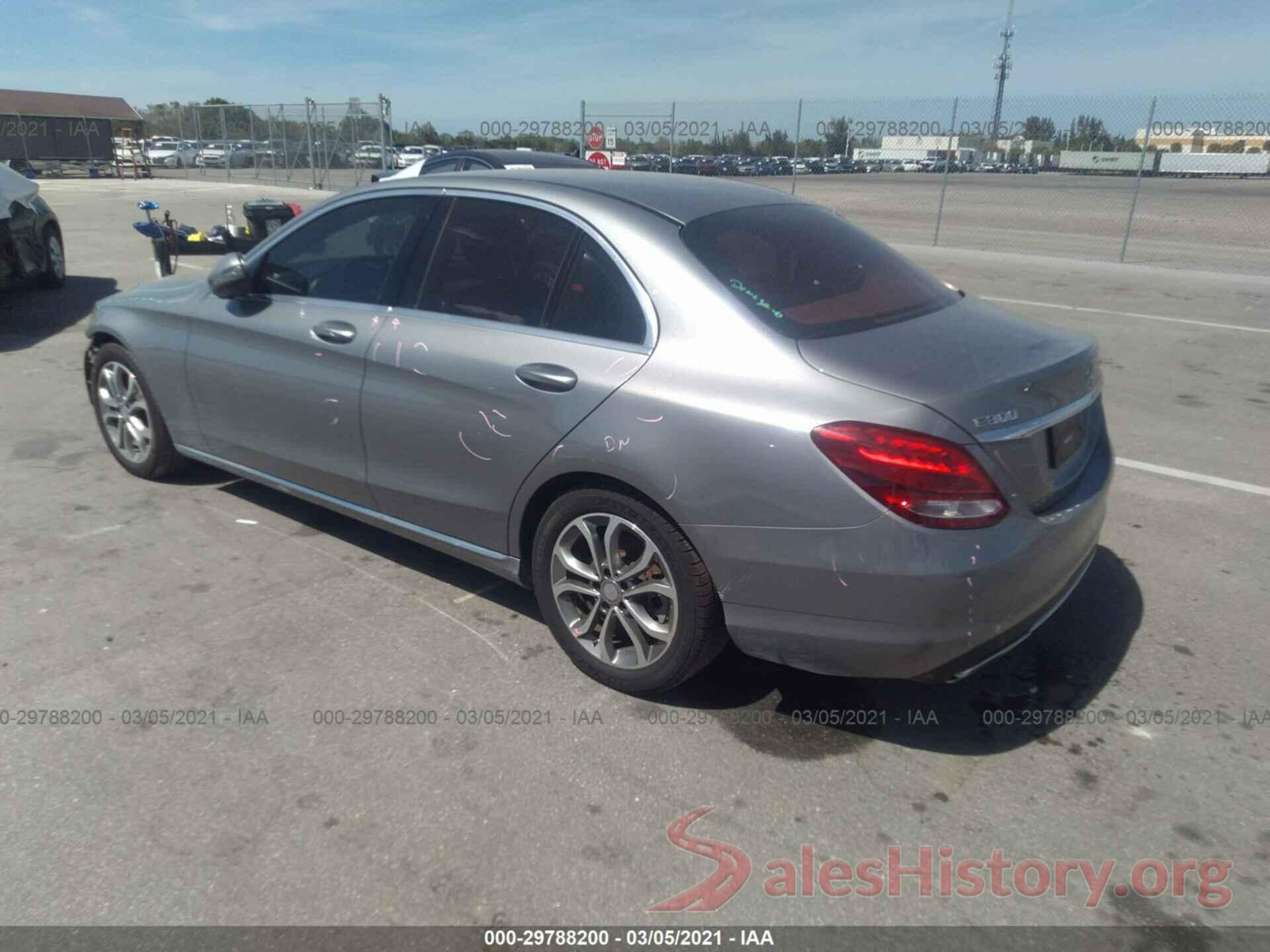 55SWF4JB1GU122568 2016 MERCEDES-BENZ C-CLASS