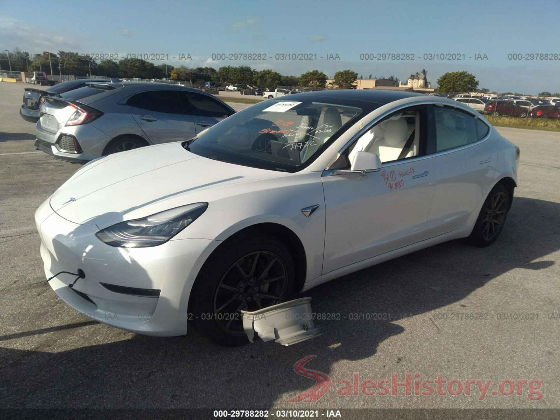 5YJ3E1EA9LF615206 2020 TESLA MODEL 3