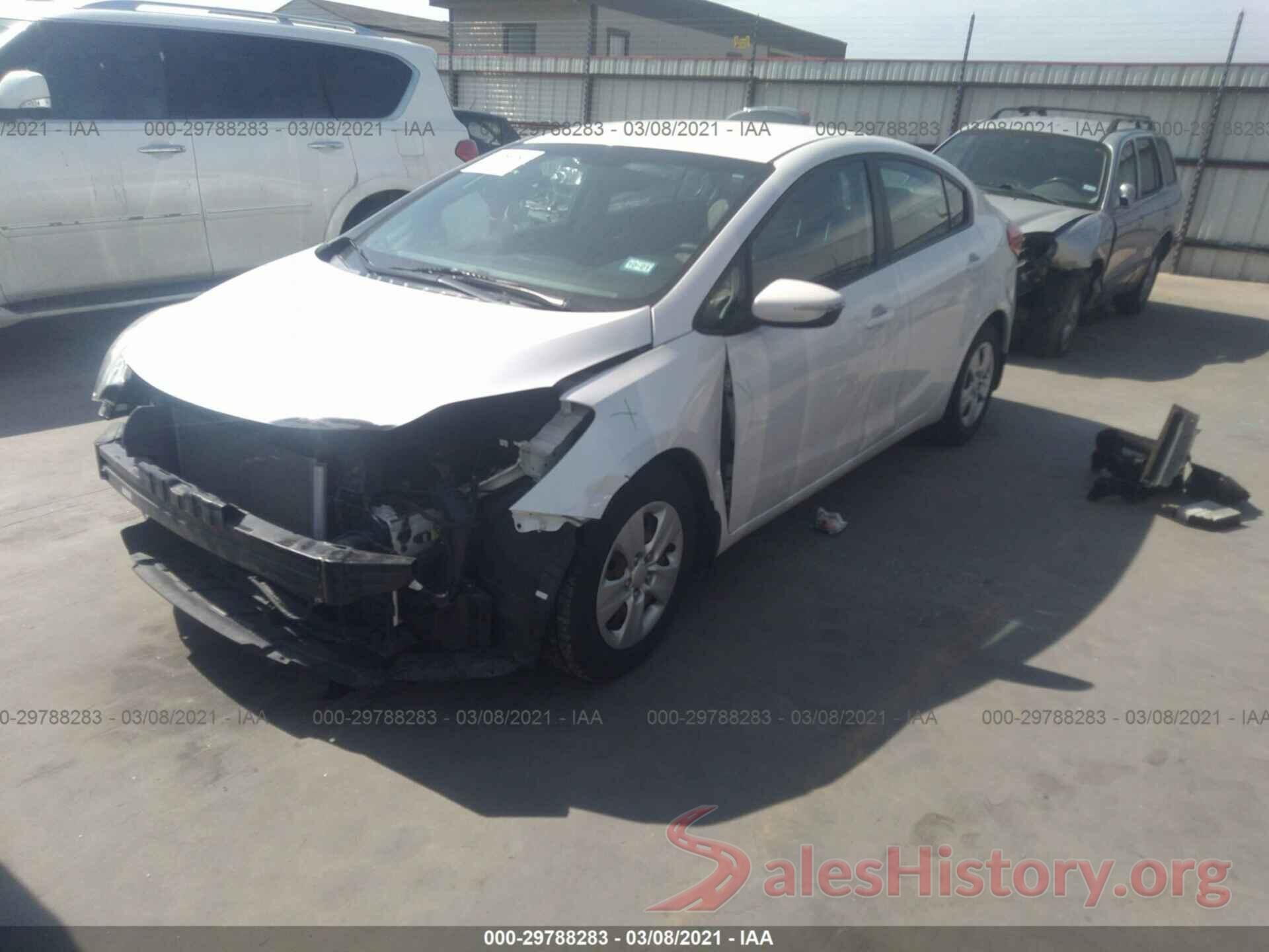 KNAFX4A69G5517663 2016 KIA FORTE