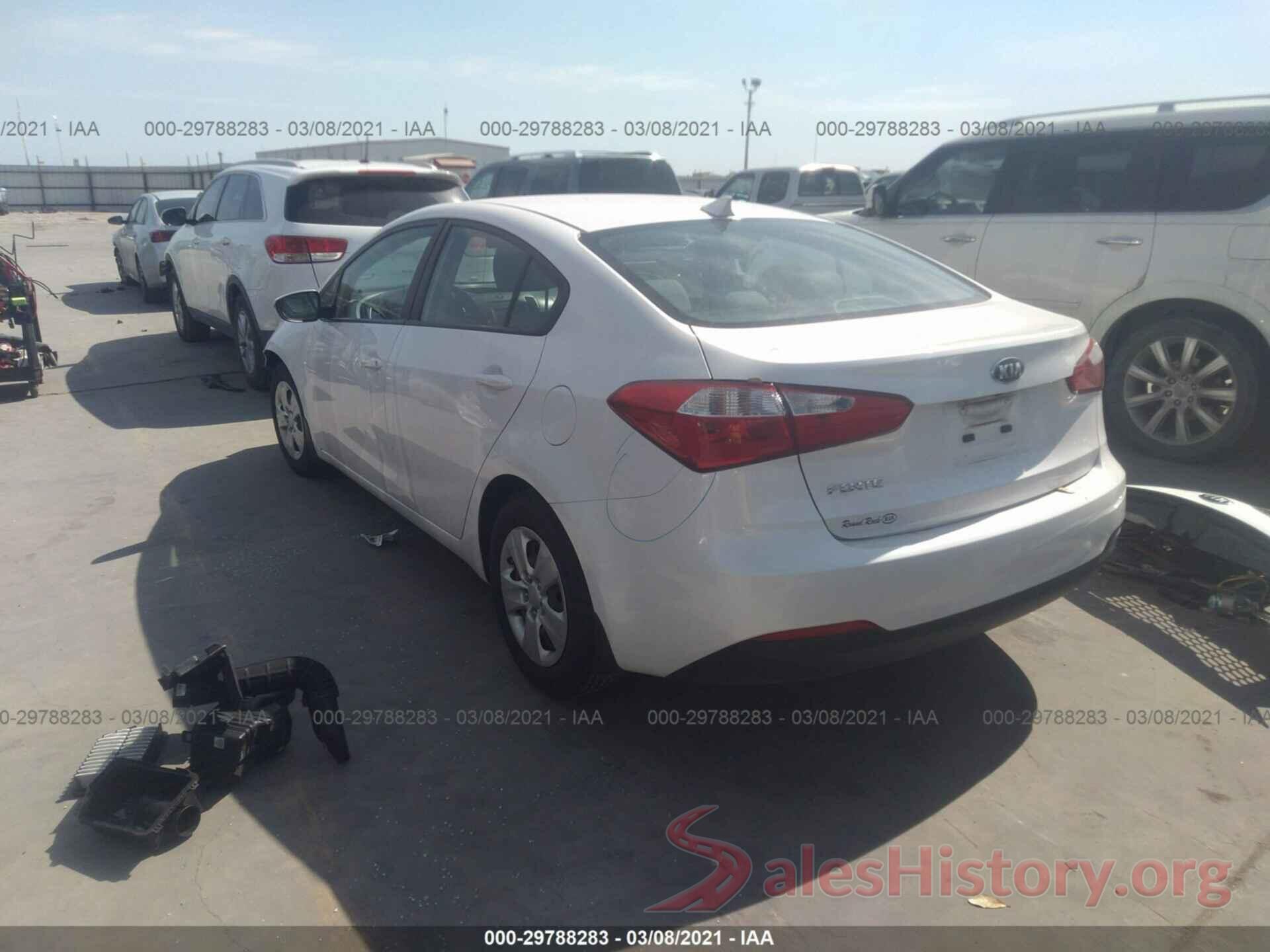 KNAFX4A69G5517663 2016 KIA FORTE