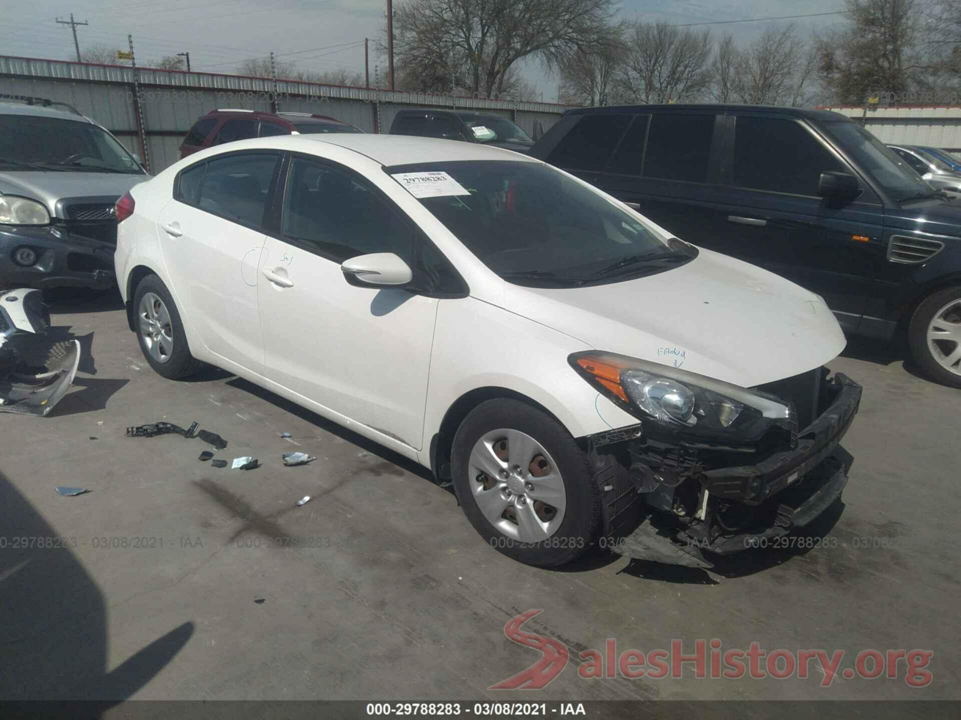 KNAFX4A69G5517663 2016 KIA FORTE