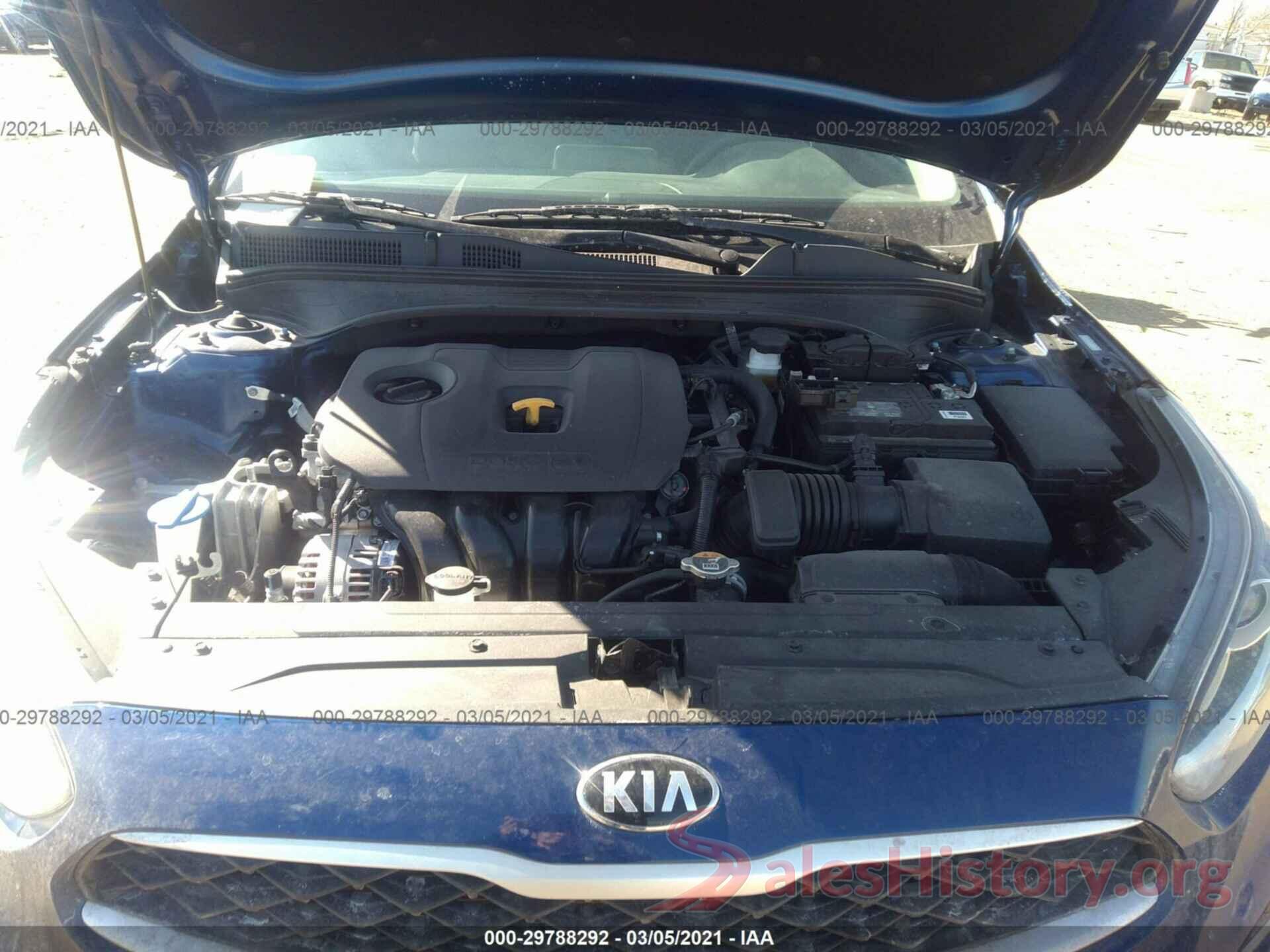 3KPF24AD6LE257818 2020 KIA FORTE