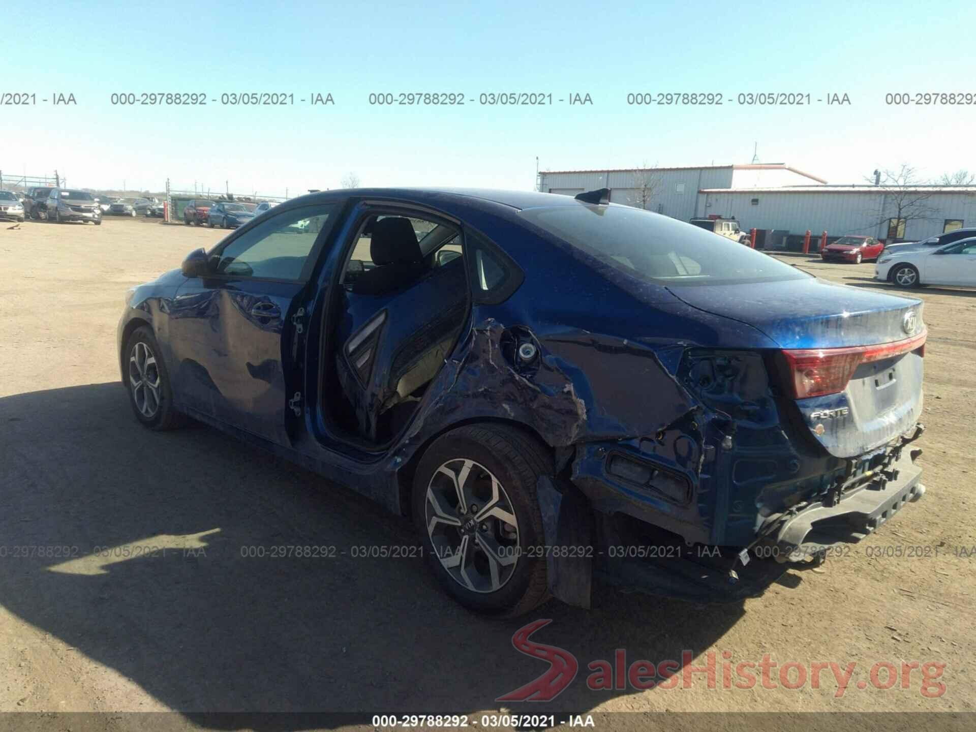 3KPF24AD6LE257818 2020 KIA FORTE