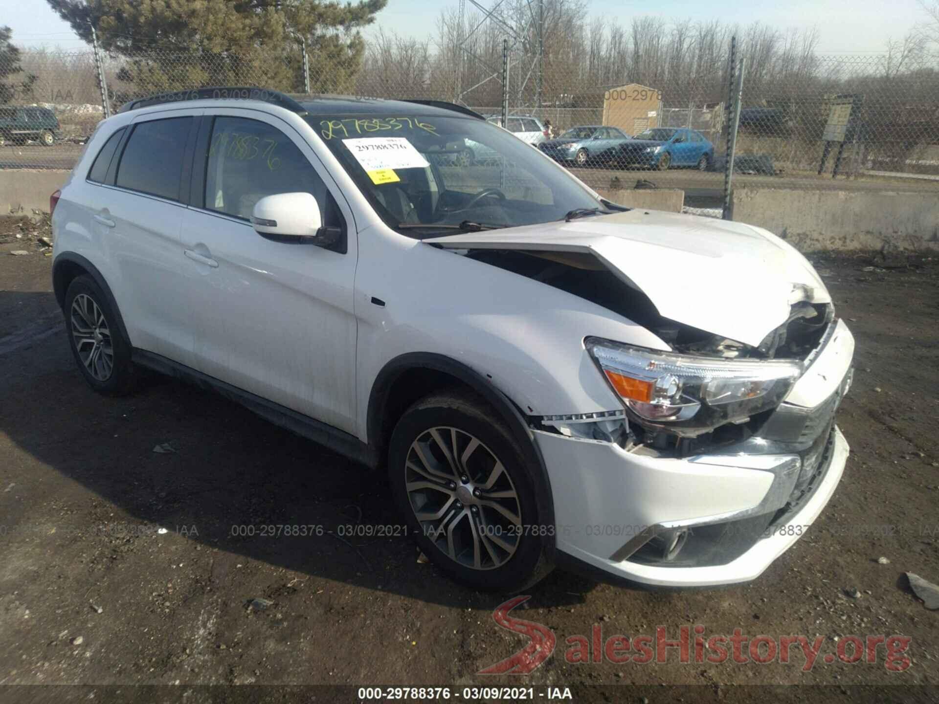 JA4AR4AW0GZ030989 2016 MITSUBISHI OUTLANDER SPORT