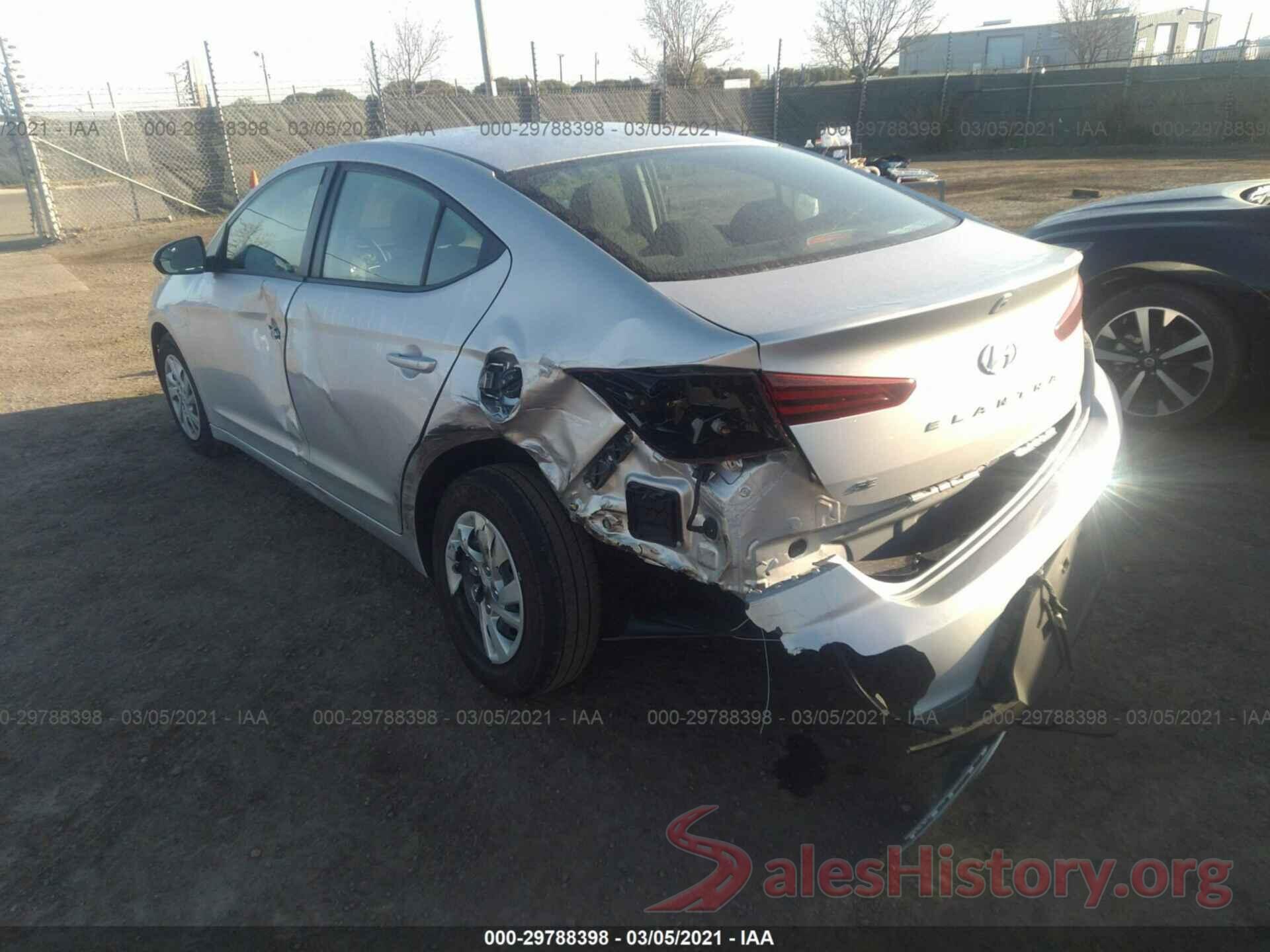 5NPD74LFXKH410914 2019 HYUNDAI ELANTRA