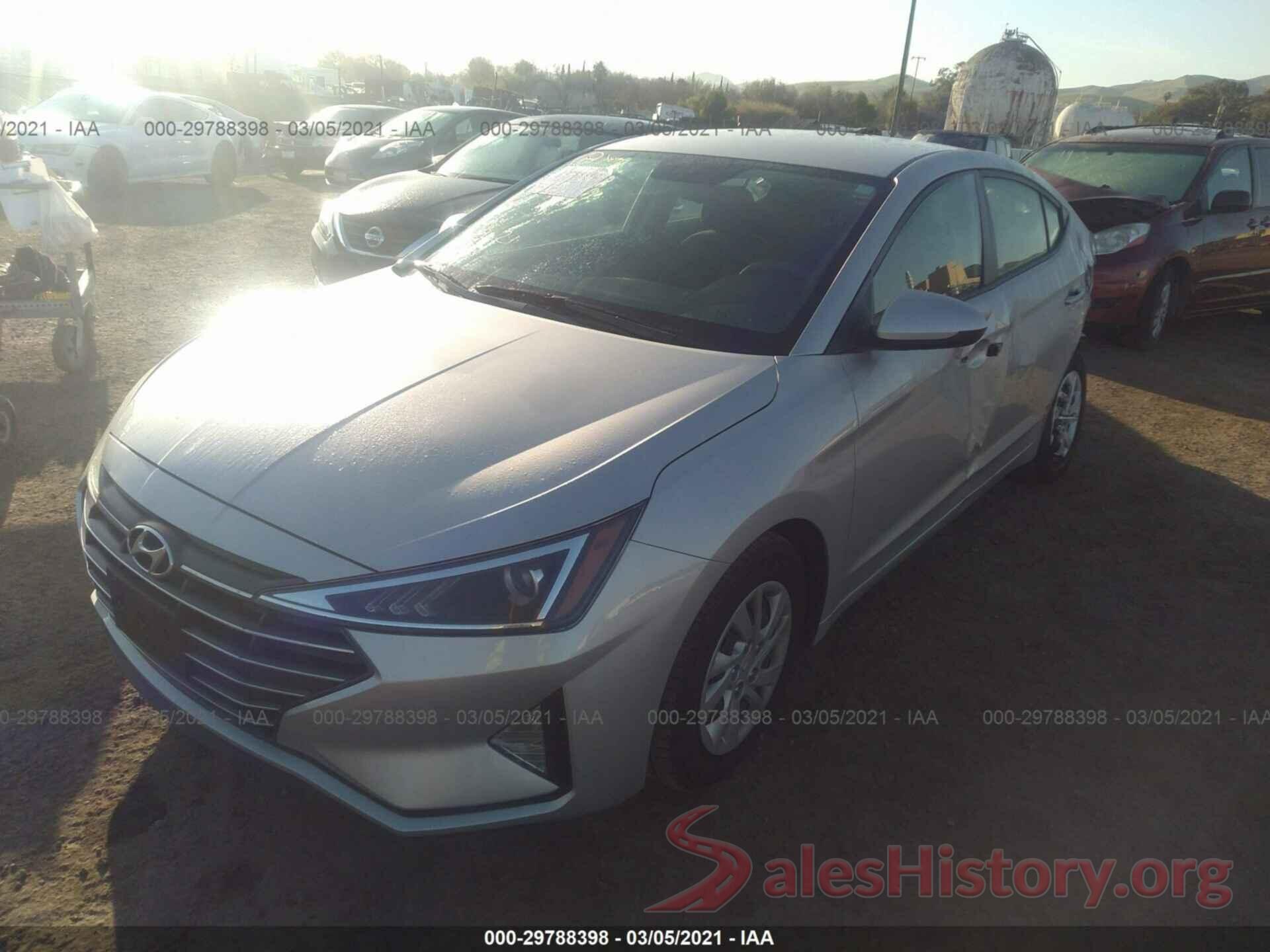 5NPD74LFXKH410914 2019 HYUNDAI ELANTRA