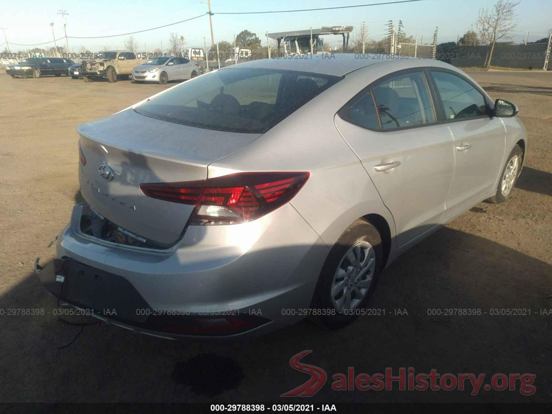 5NPD74LFXKH410914 2019 HYUNDAI ELANTRA