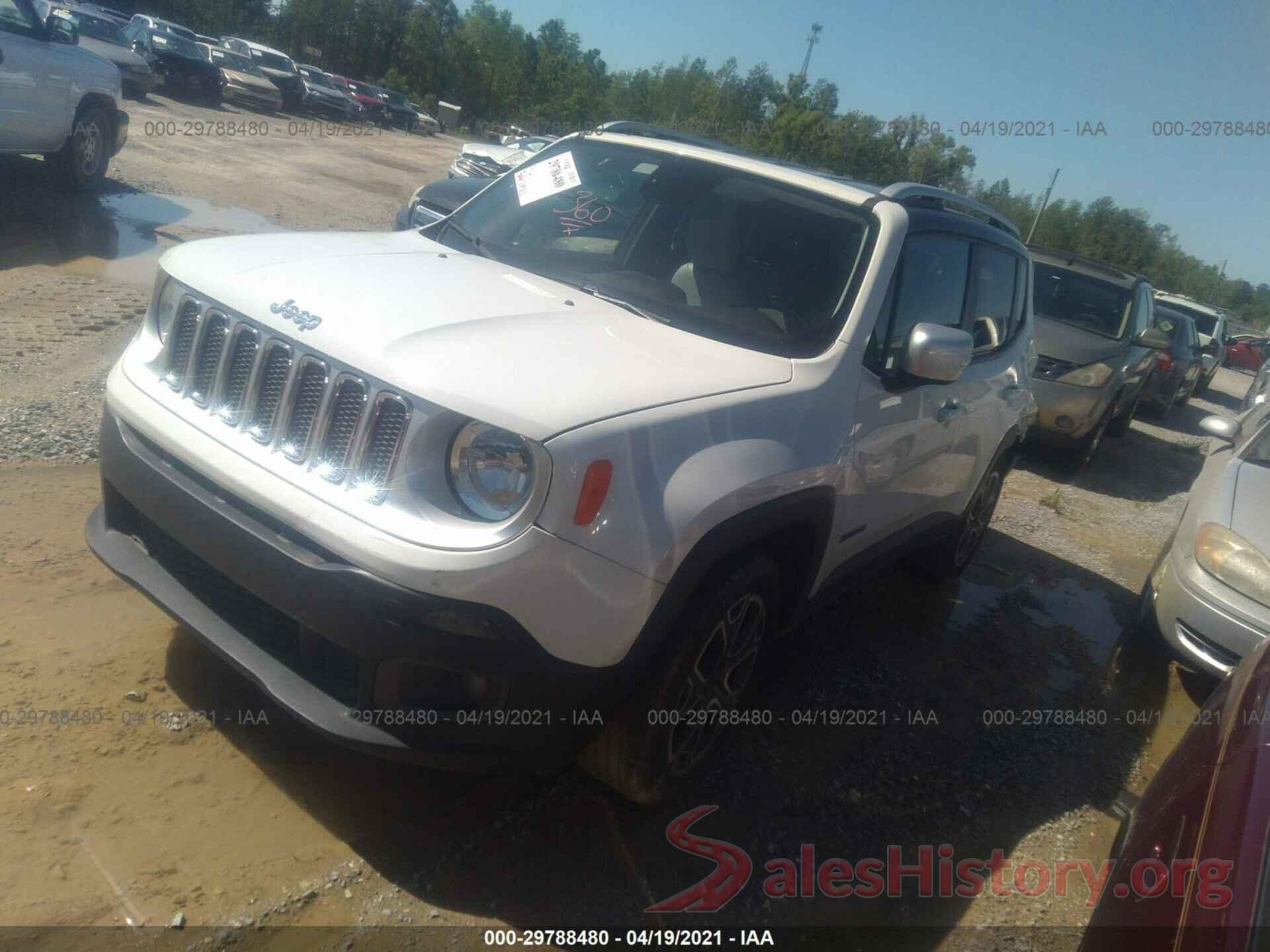 ZACCJADT0GPC89597 2016 JEEP RENEGADE