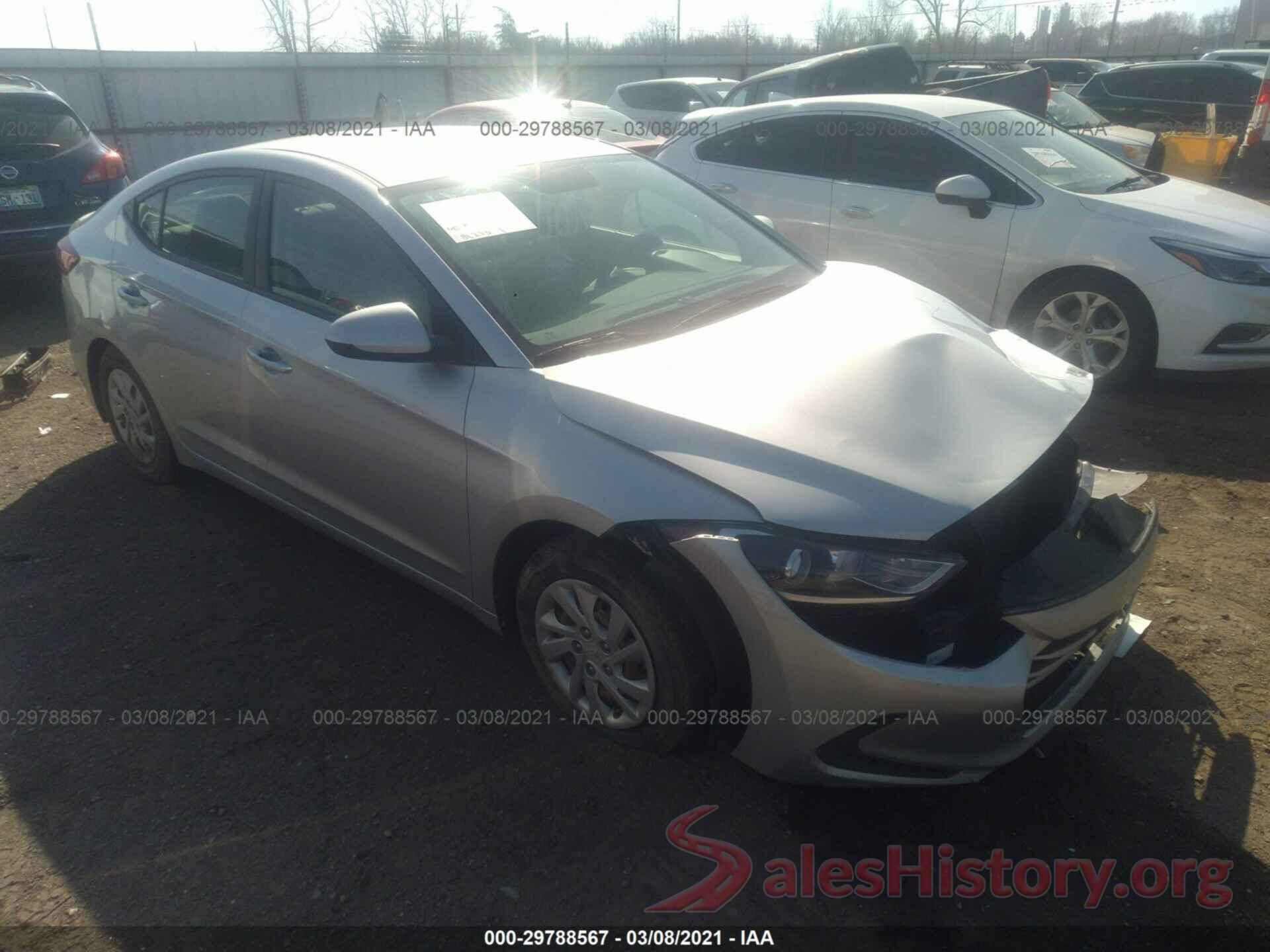 5NPD74LF9JH328252 2018 HYUNDAI ELANTRA