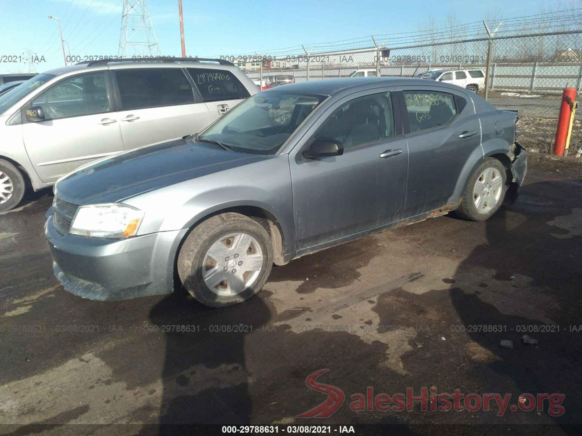 5YJXCBE27GF019832 2009 DODGE AVENGER