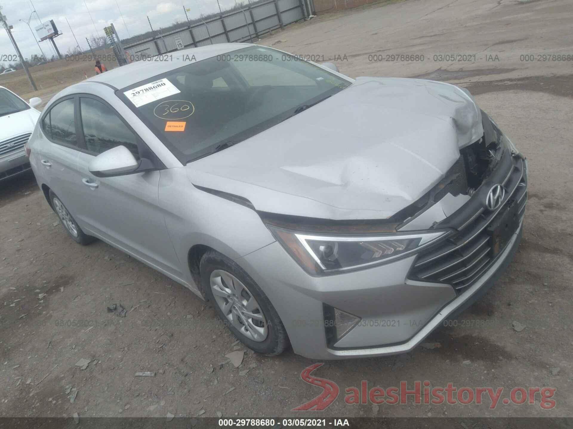 5NPD74LF2KH482657 2019 HYUNDAI ELANTRA