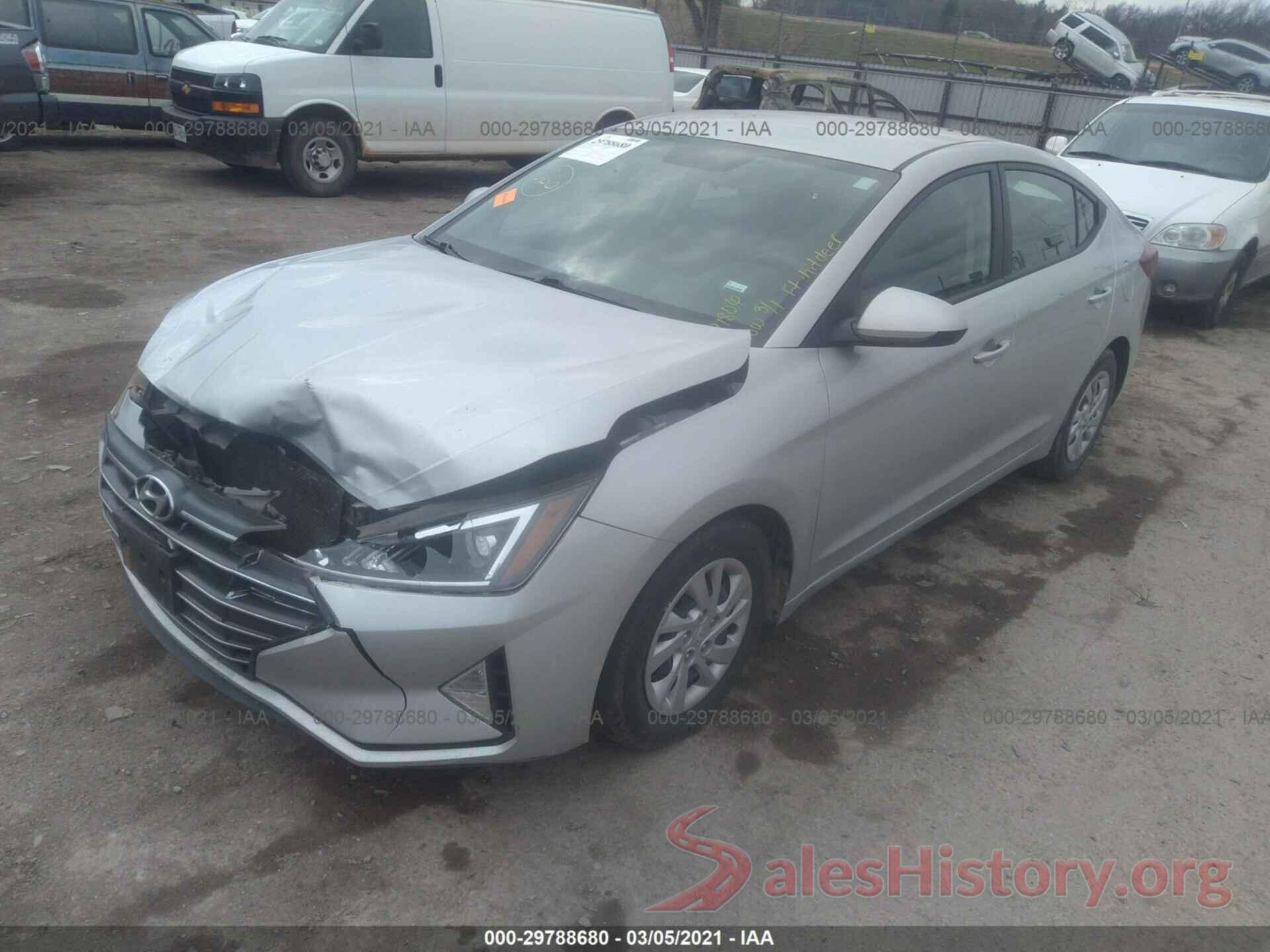 5NPD74LF2KH482657 2019 HYUNDAI ELANTRA