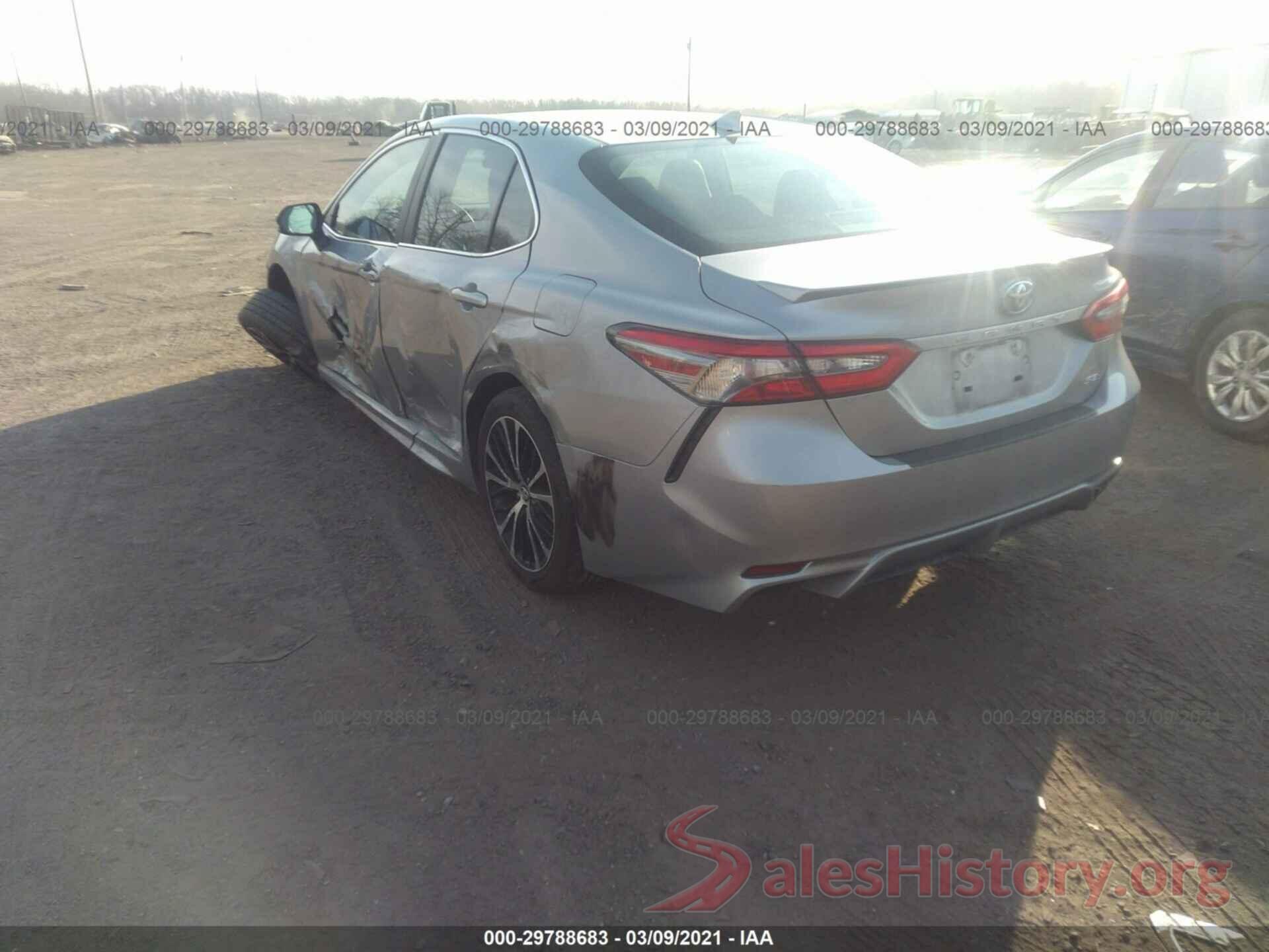 4T1B11HK6KU184952 2019 TOYOTA CAMRY