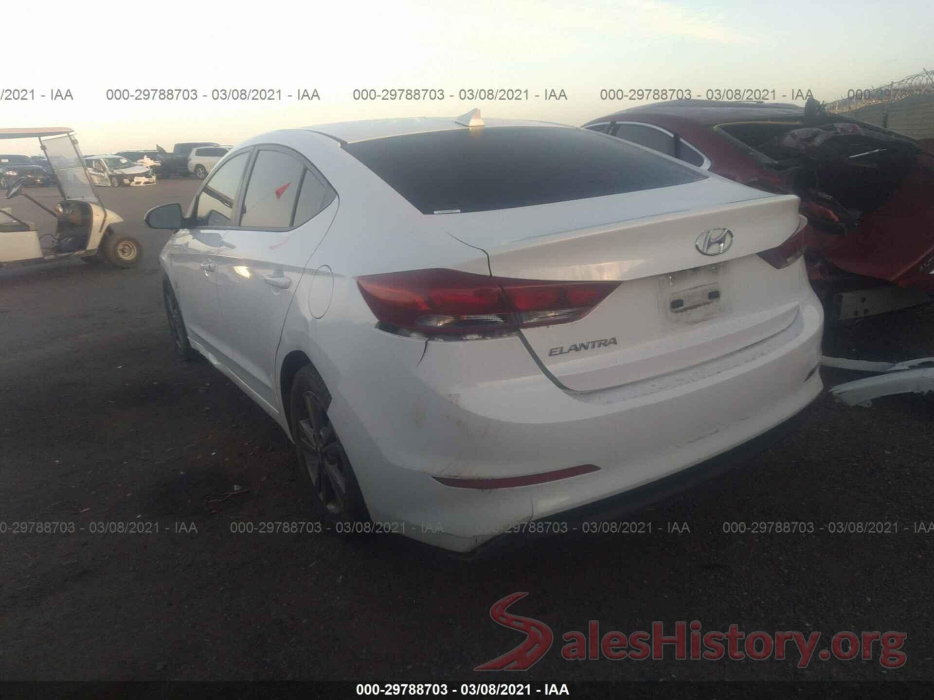 5NPD84LF2JH299156 2018 HYUNDAI ELANTRA