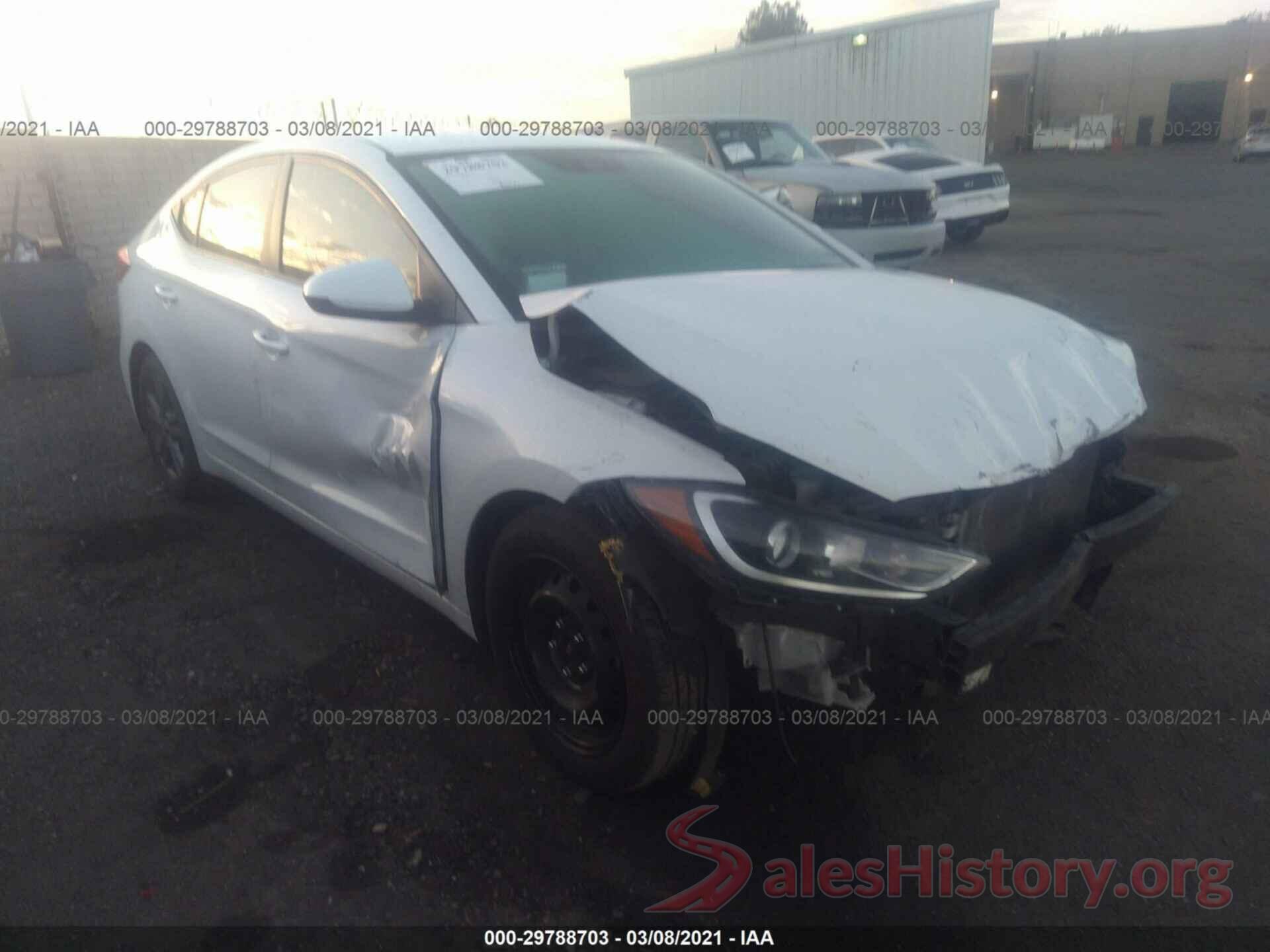 5NPD84LF2JH299156 2018 HYUNDAI ELANTRA